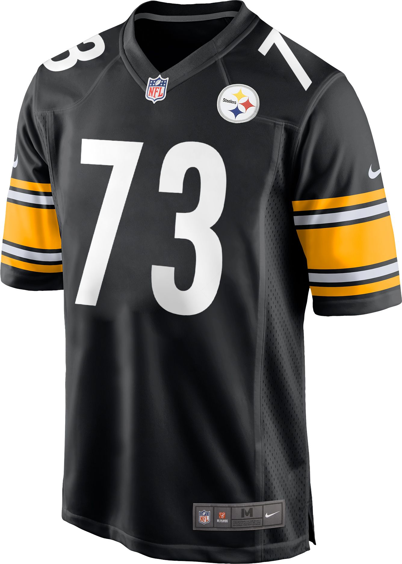 Nike Men's Pittsburgh Steelers Black Gennings Dunker #73 Jersey product image