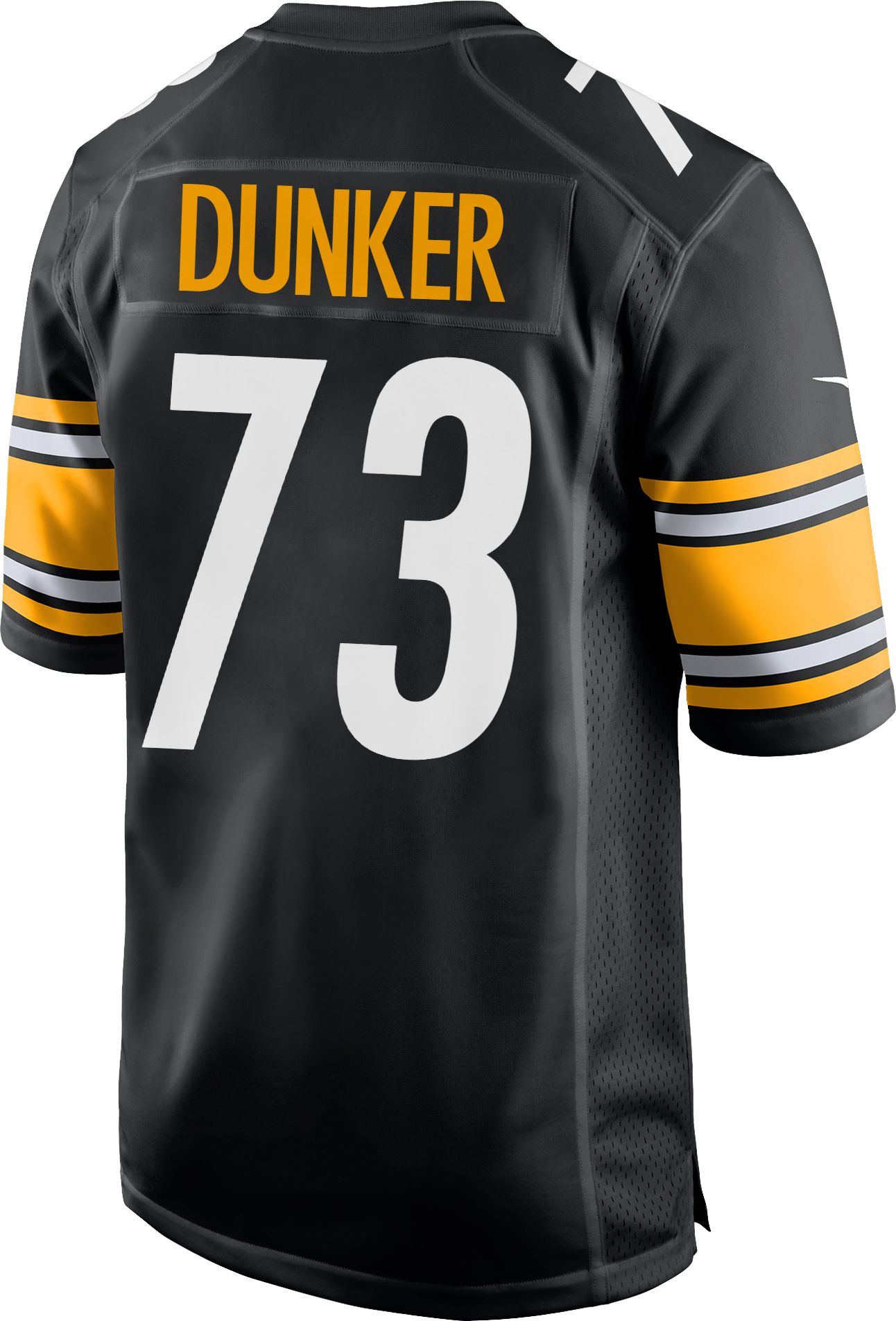 Nike Men's Pittsburgh Steelers Black Gennings Dunker #73 Jersey product image