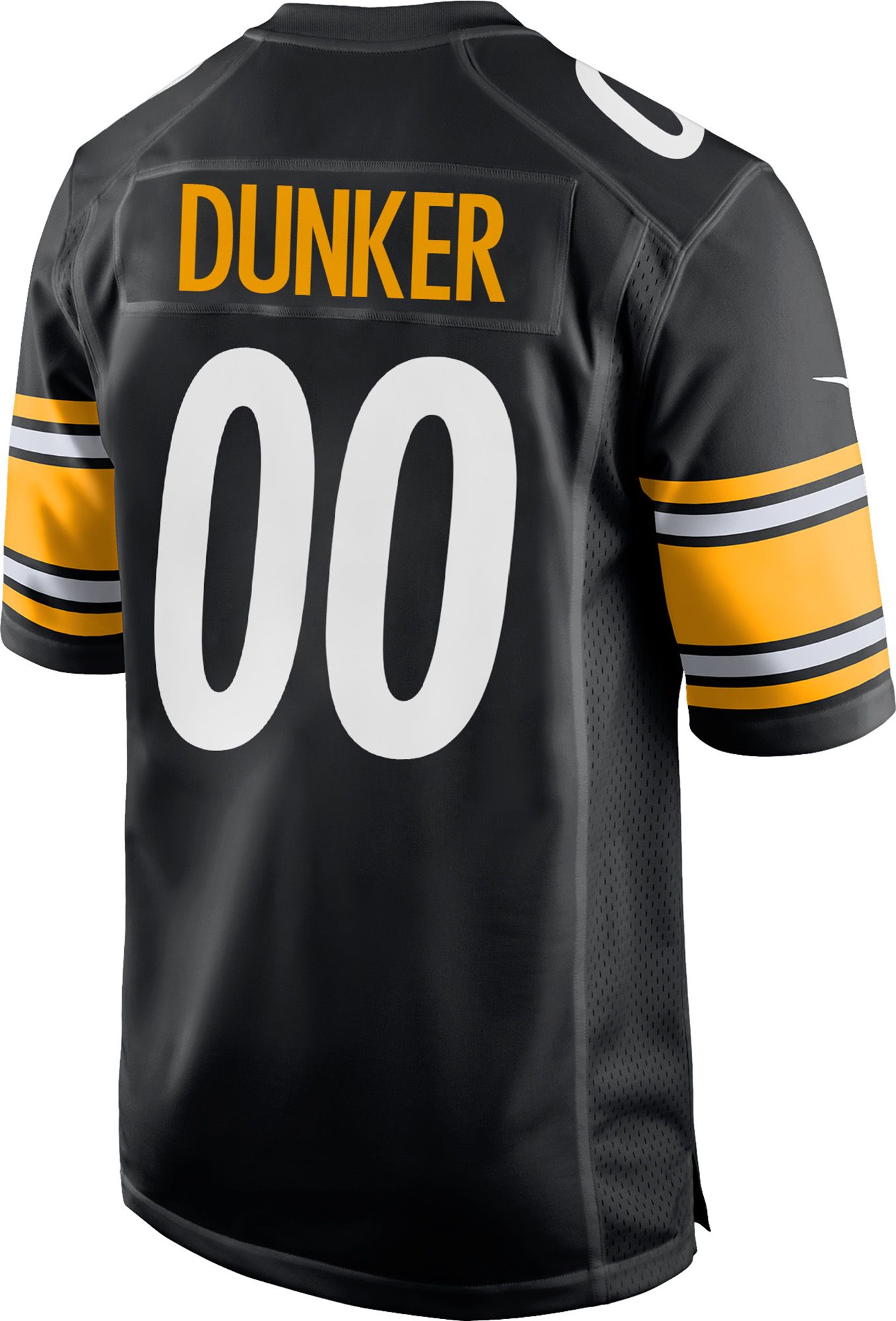 Nike Men's Pittsburgh Steelers Black Gennings Dunker #00 Jersey product image