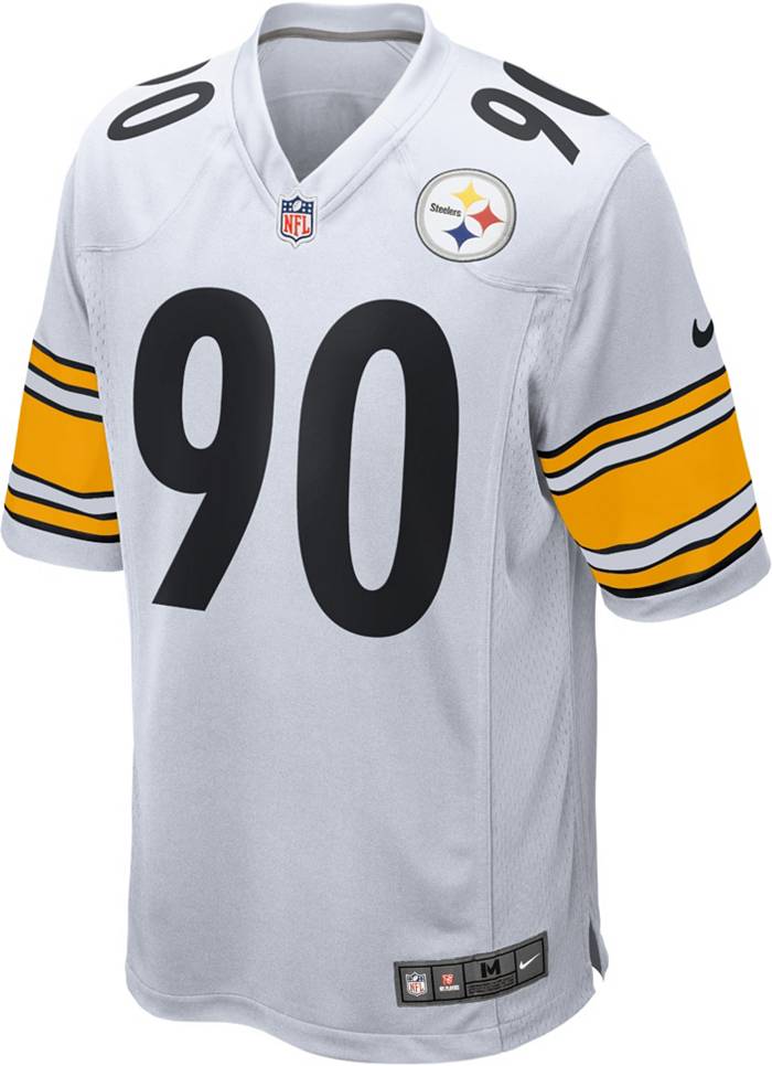 Steelers T.j. Watt #90 Men's Nike Vapor F.U.S.E. Limited Away Jersey - XL