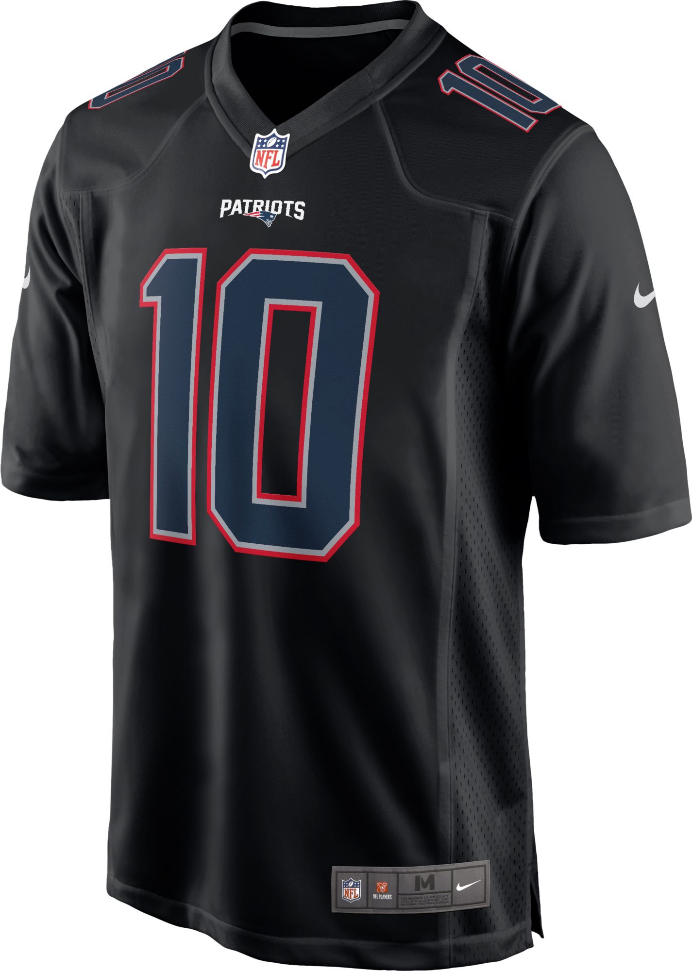 patriots grey jersey