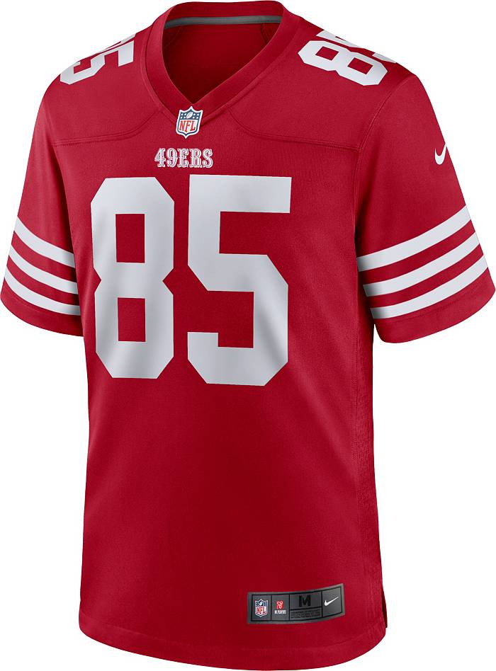 Nike Men's San Francisco 49ers George Kittle #85 Red Game Jersey