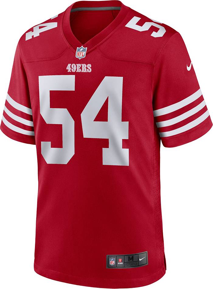 Nike Men's San Francisco 49ers Fred Warner #54 Red Game Jersey