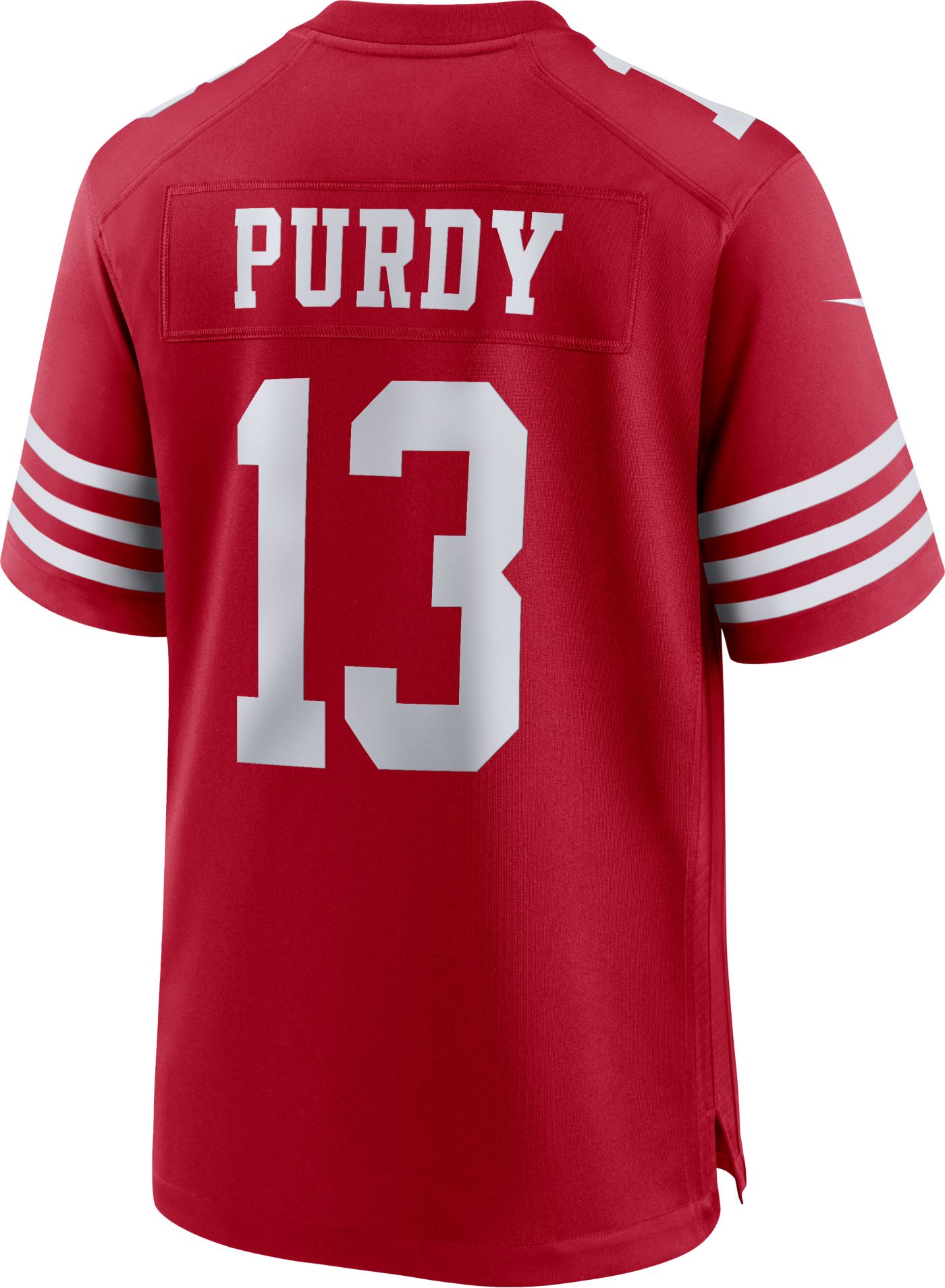Nike Men s San Francisco 49ers Brock Purdy 13 Red Game Jersey Dick s Sporting Goods
