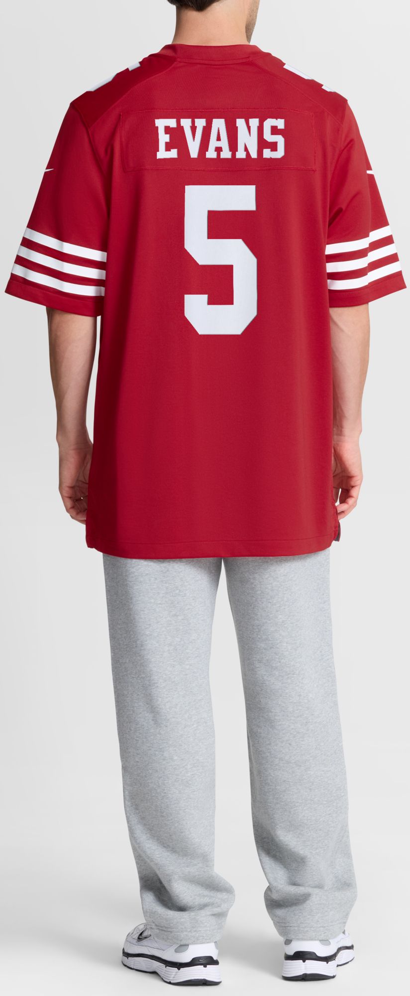 Nike Men's San Francisco 49ers Red Mike Evans #5 Home Game Jersey product image