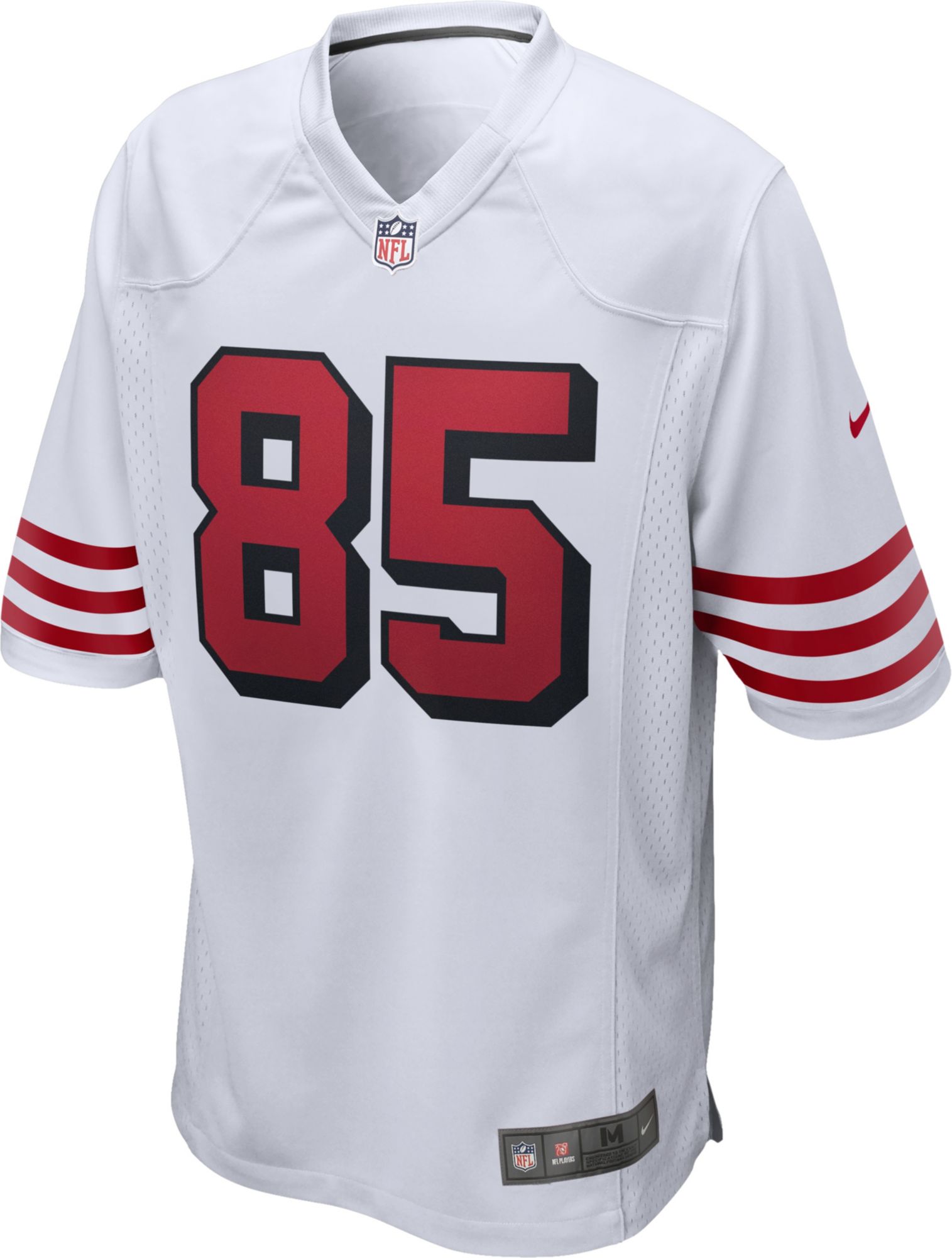 george kittle white color rush jersey