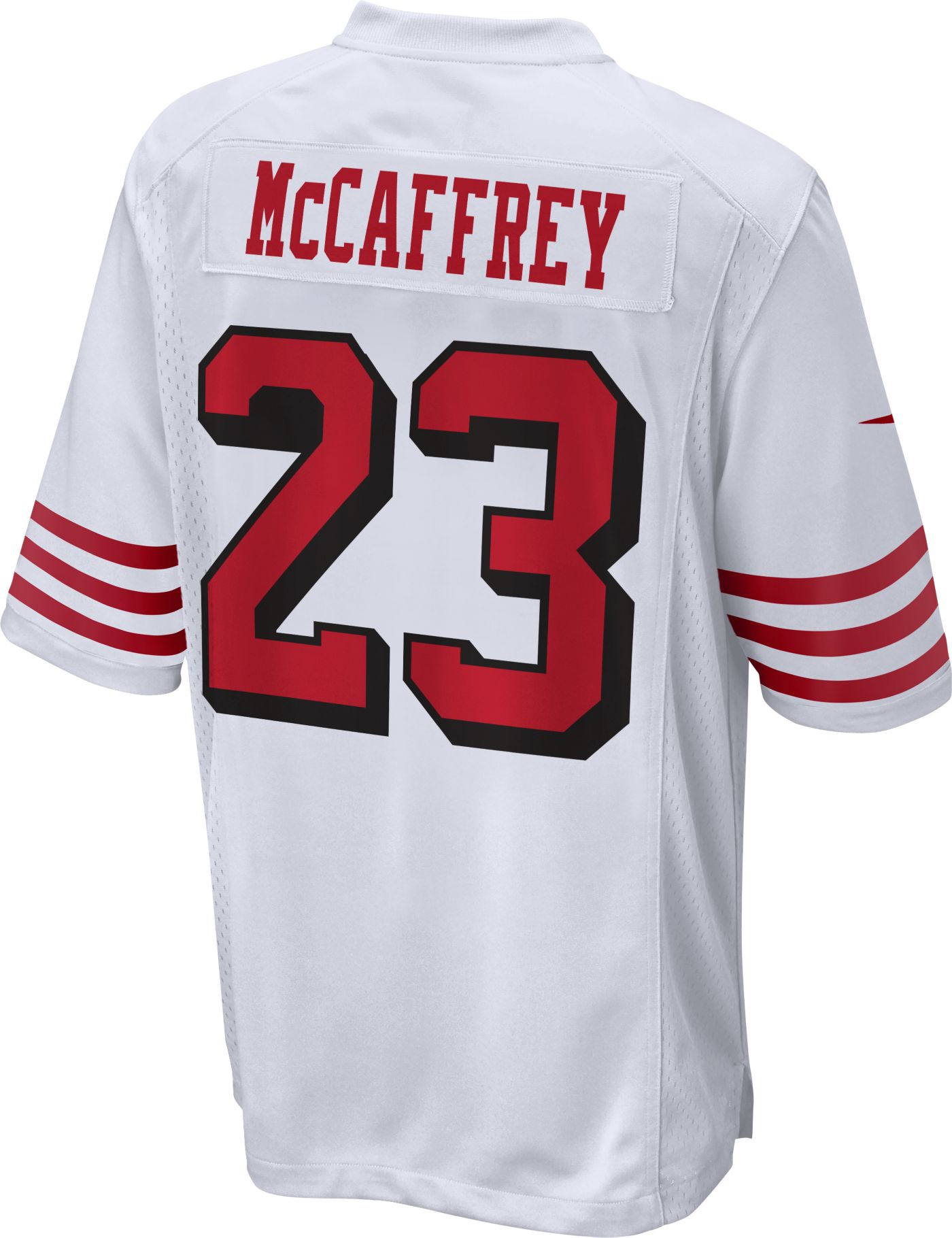 New Christian McCaffrey hotsell San Francisco 49ers Nike Player Game Jersey Size L