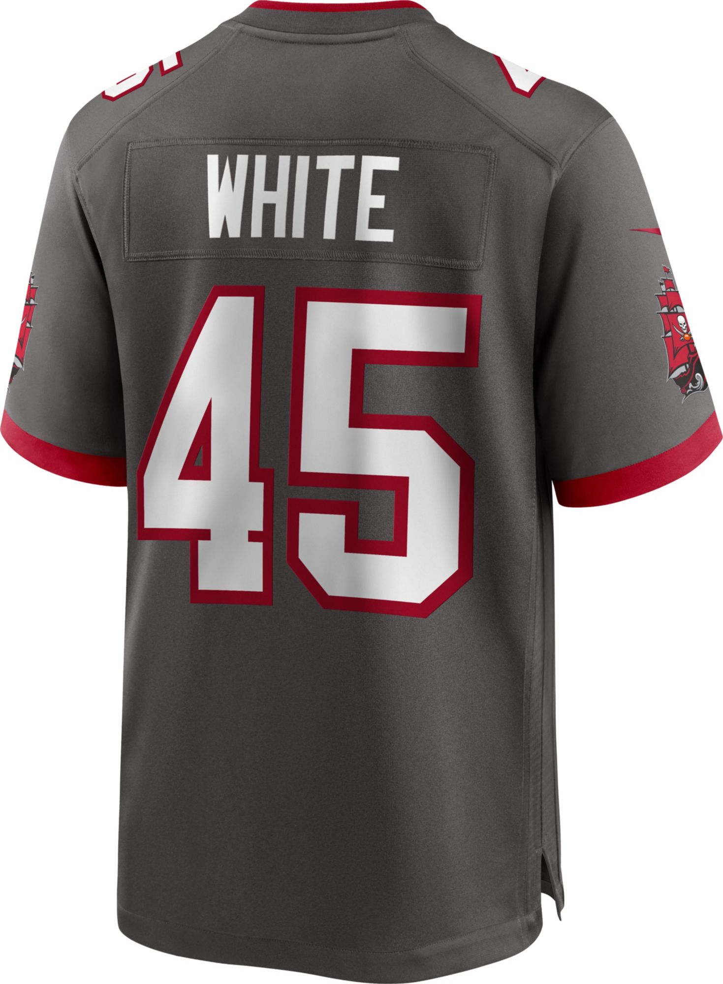 Nike Men's Tampa Bay Buccaneers Devin White #45 Red Game Jersey