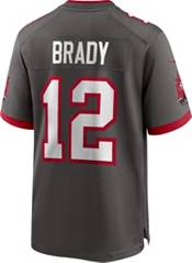 Nike Men's Tampa Bay Buccaneers Tom Brady #12 Pewter Game Jersey product image