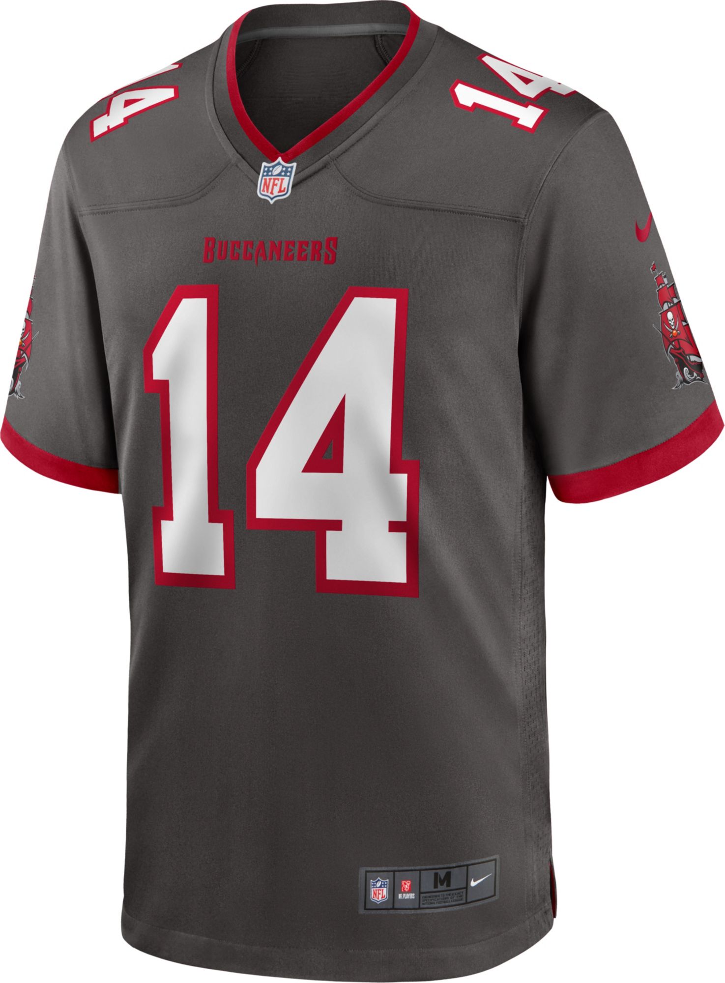 Nike Men's Tampa Bay Buccaneers Chris Godwin #14 Pewter Game Jersey product image