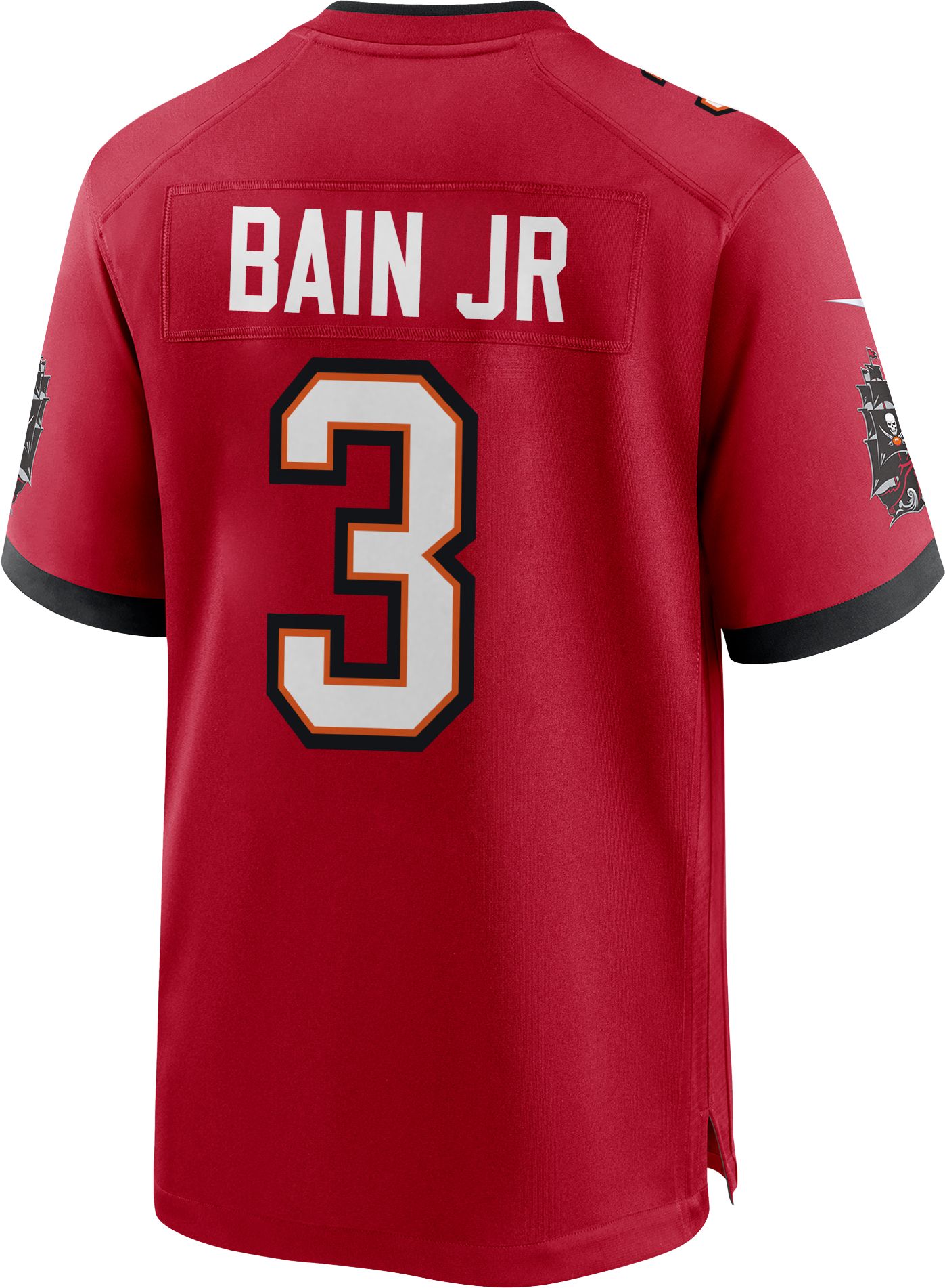 Nike Men's Tampa Bay Buccaneers Rueben Bain Jr. #3 Red Home Game Jersey product image