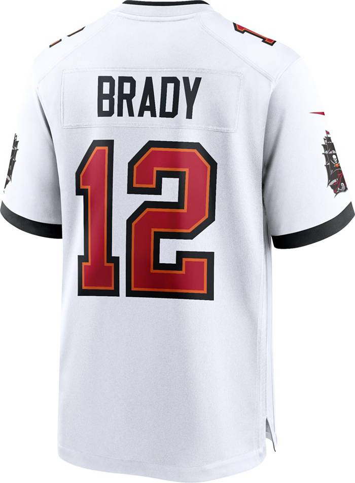 Nike Men's Tampa Bay Buccaneers Tom Brady #12 White Game Jersey
