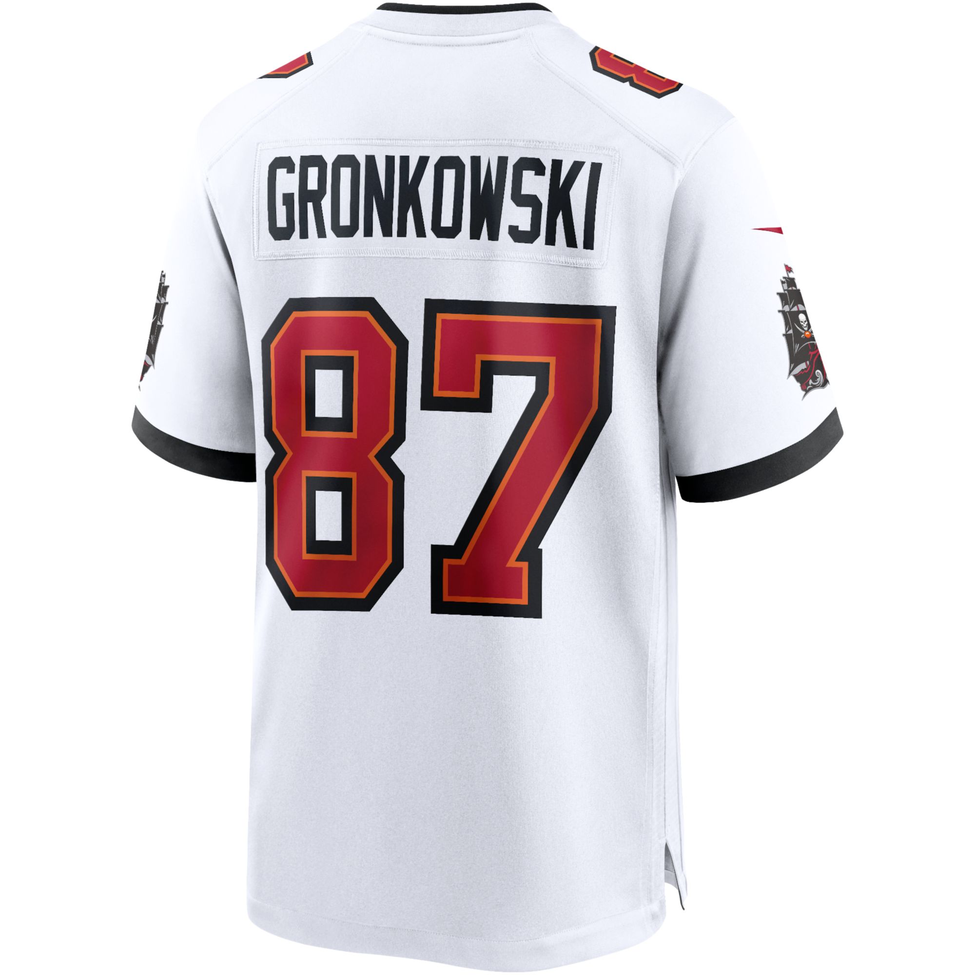 white gronkowski jersey