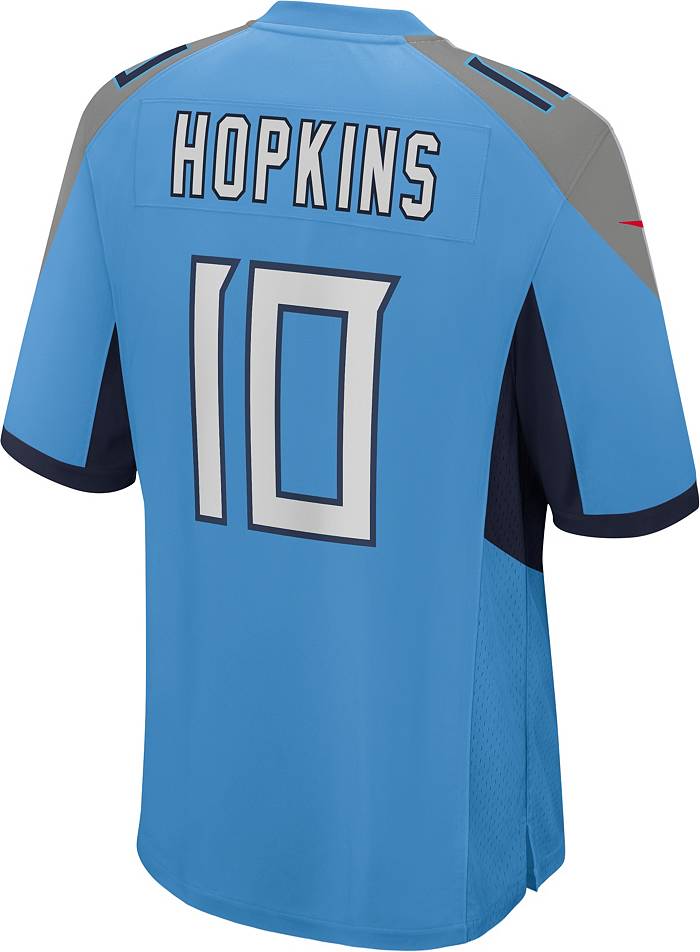 NFL Houston Texans Deandre Hopkins 10 Nike Blue Sewn Stitched