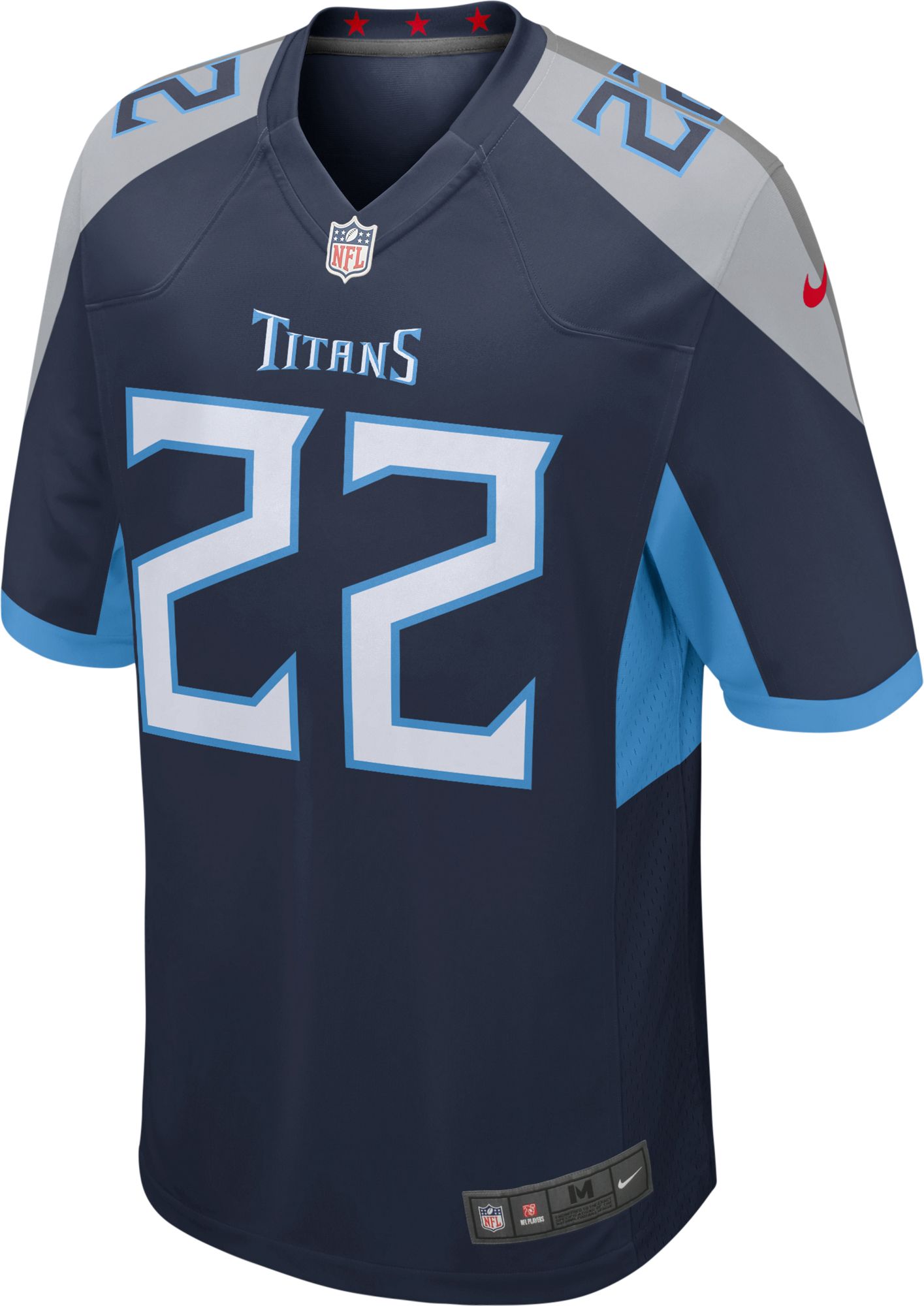 Nike Men's Tennessee Titans Derrick Henry #22 Navy Game Jersey product image