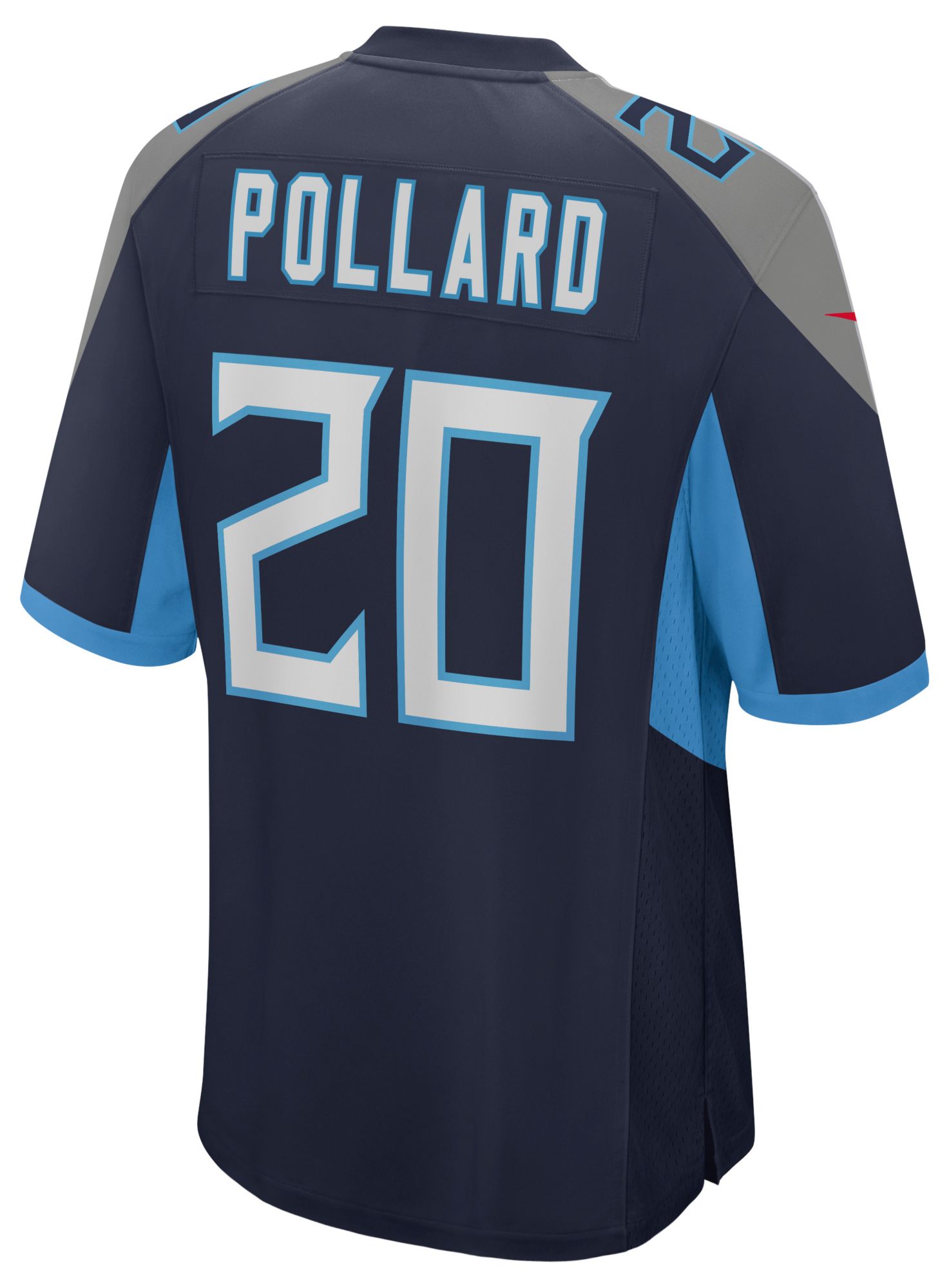 Nike Men's Tennessee Titans Navy Tony Pollard #20 Game Jersey product image