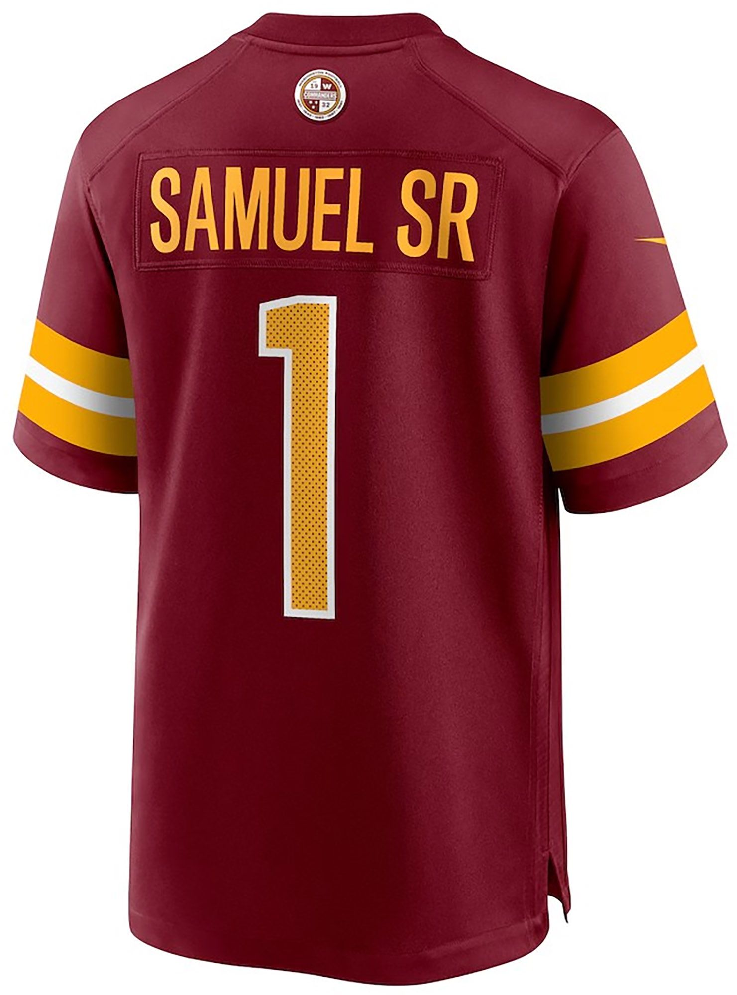 Nike Men's Washington Commanders Deebo Samuel #1 Red Game Jersey product image