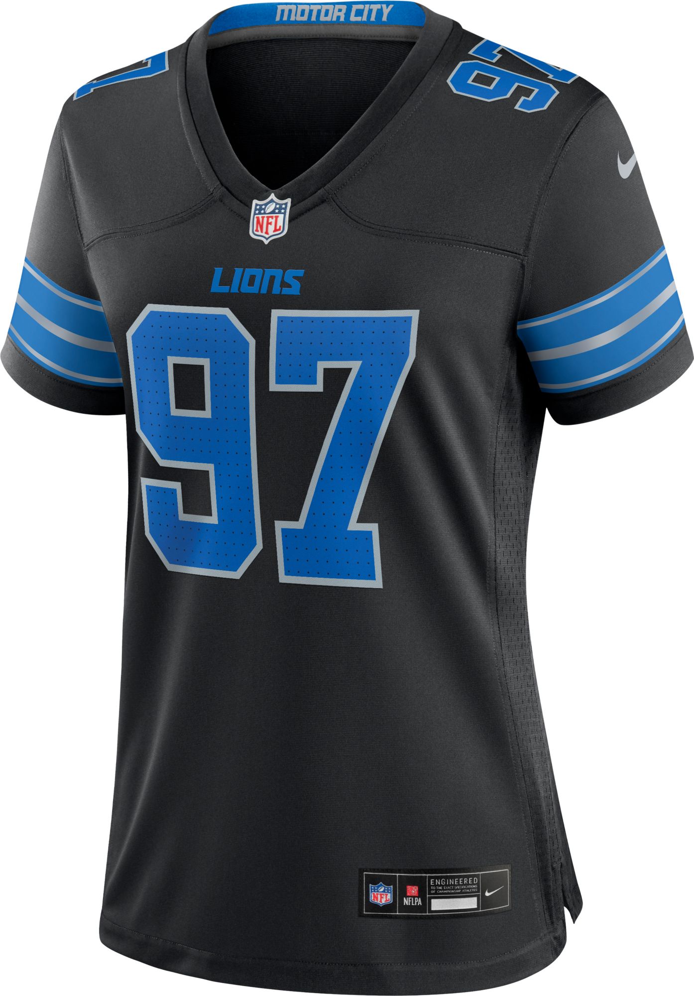 Nike Women's Detroit Lions Aidan Hutchinson #97 Alternate Black Game Jersey product image