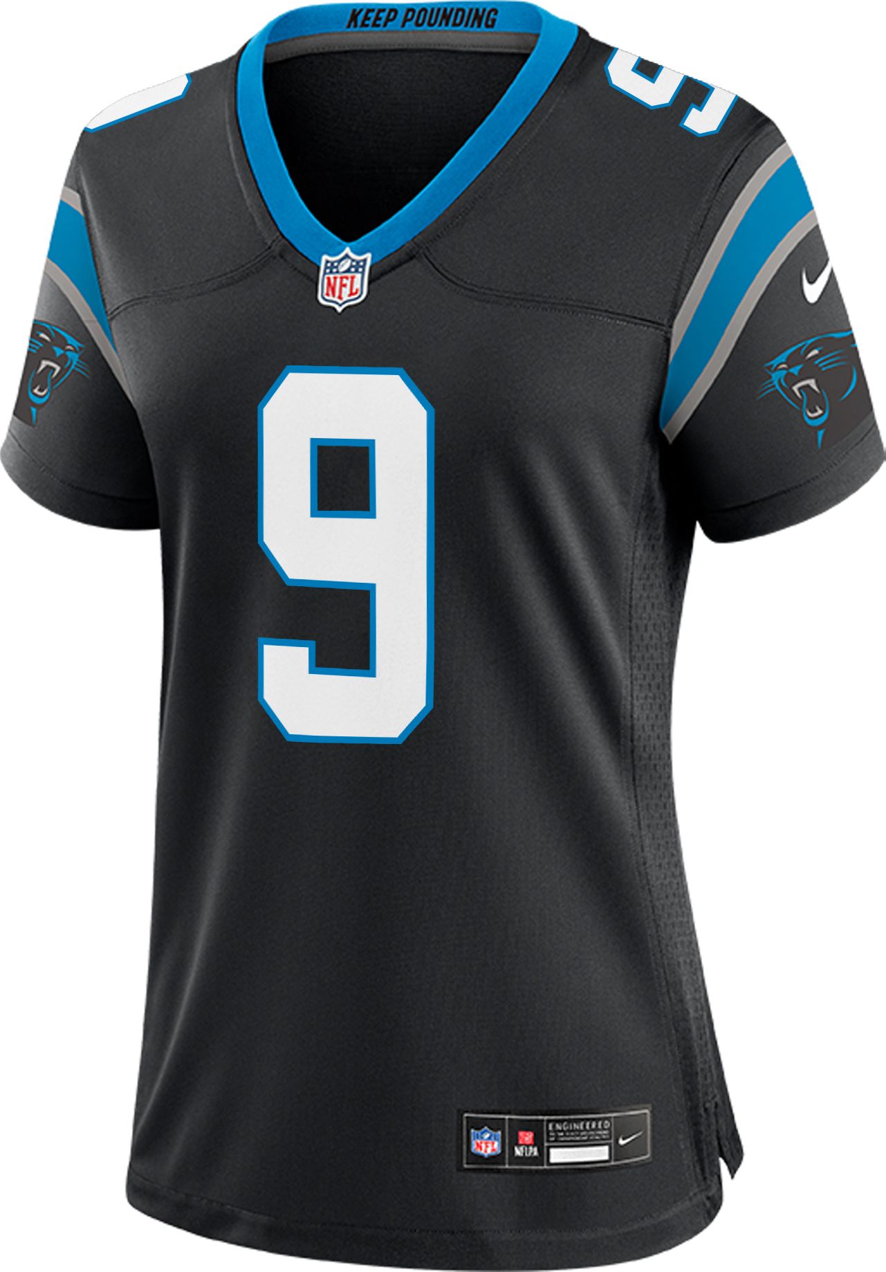 Nike Women's Carolina Panthers Bryce Young Black Game Jersey