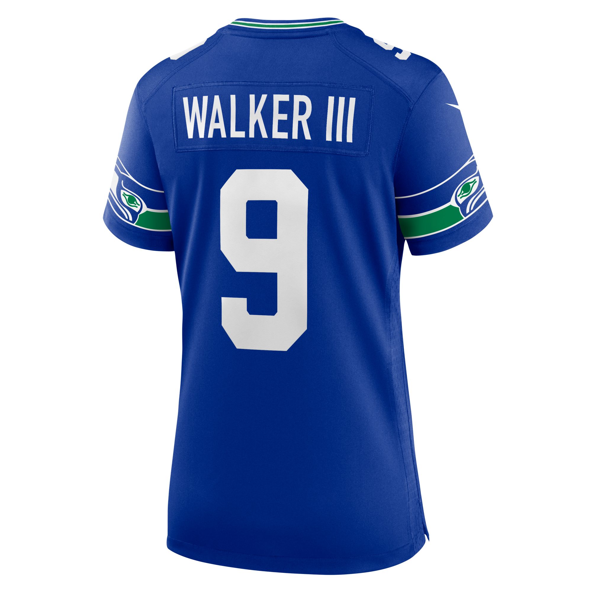 Nike Women's Seattle Seahawks Kenneth Walker III #9 Alternate Royal Game Jersey