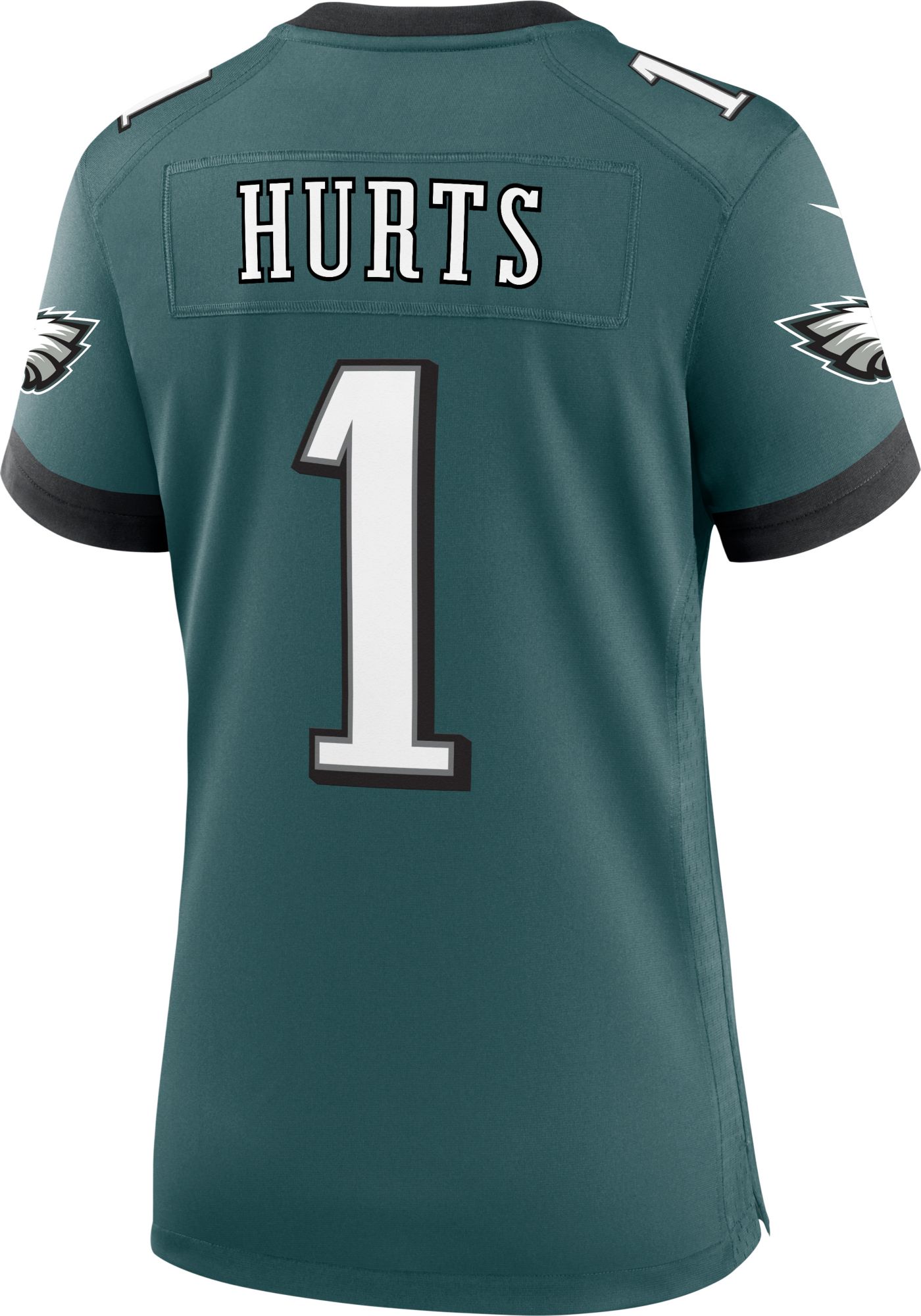 Nike Women's Philadelphia Eagles Jalen Hurts #1 Teal Game Jersey product image