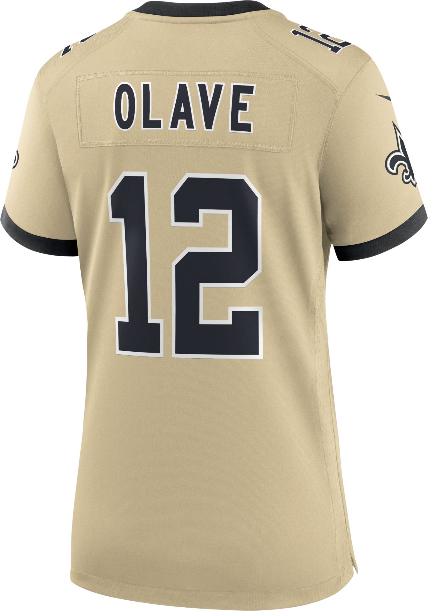 Nike Women's New Orleans Saints Chris Olave #12 Team Gold Game Alternate Jersey product image