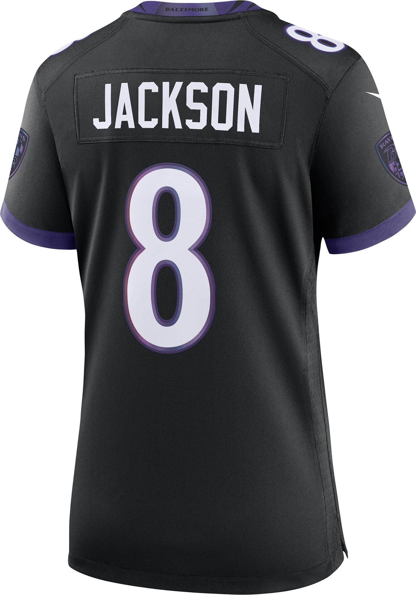 Nike Women's Baltimore Ravens Lamar Jackson #8 Black Alternate Game Jersey product image