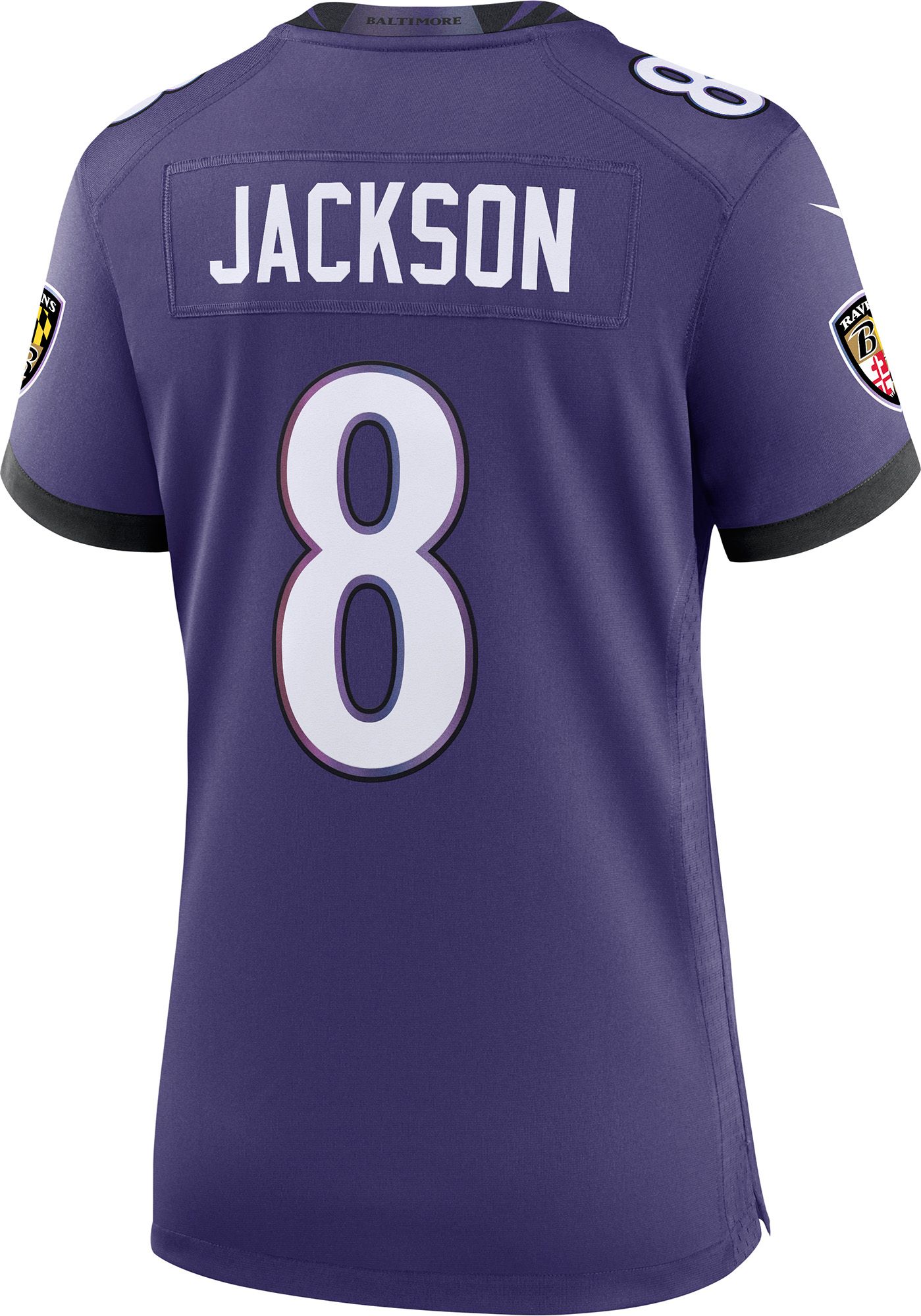 Nike Women's Baltimore Ravens Lamar Jackson #8 Purple Home Game Jersey product image