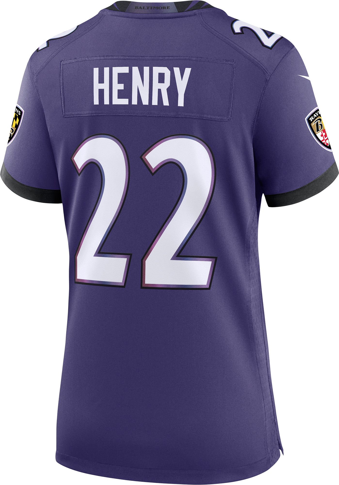 Nike Women's Baltimore Ravens Derrick Henry #22 Purple Home Game Jersey product image