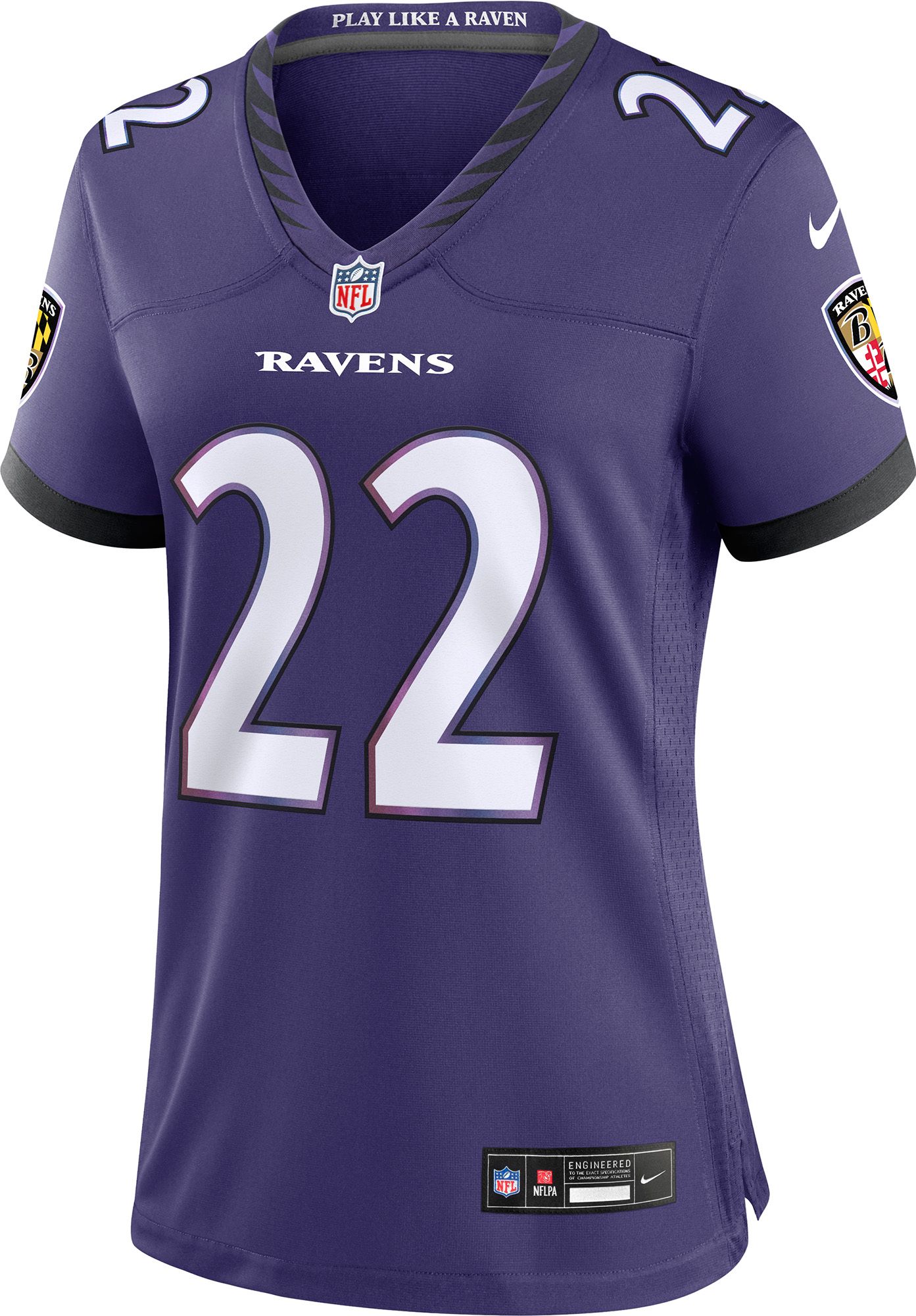 Nike Women's Baltimore Ravens Derrick Henry #22 Purple Home Game Jersey product image