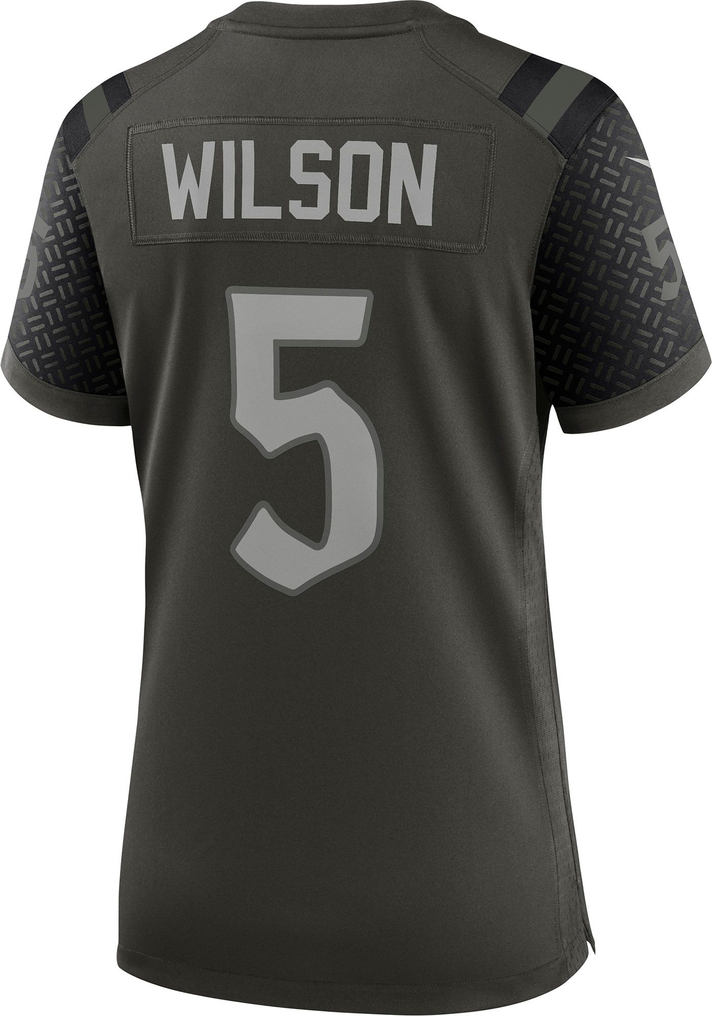Nike Women's New York Jets Garrett Wilson #5 NFL Rivalries Game Jersey product image