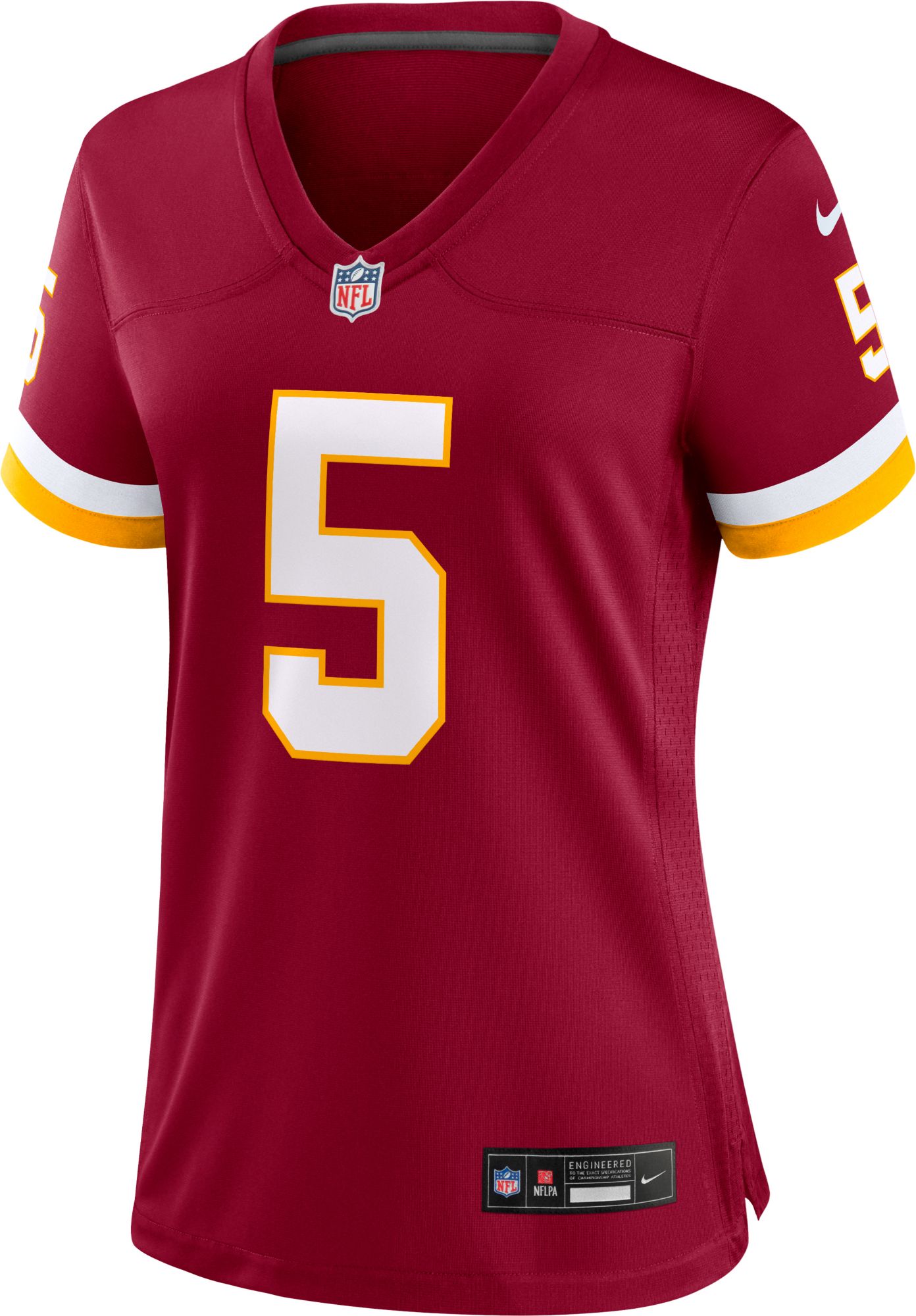 Nike Women's Washington Commanders Team Red Jayden Daniels #5 Home Game Jersey product image