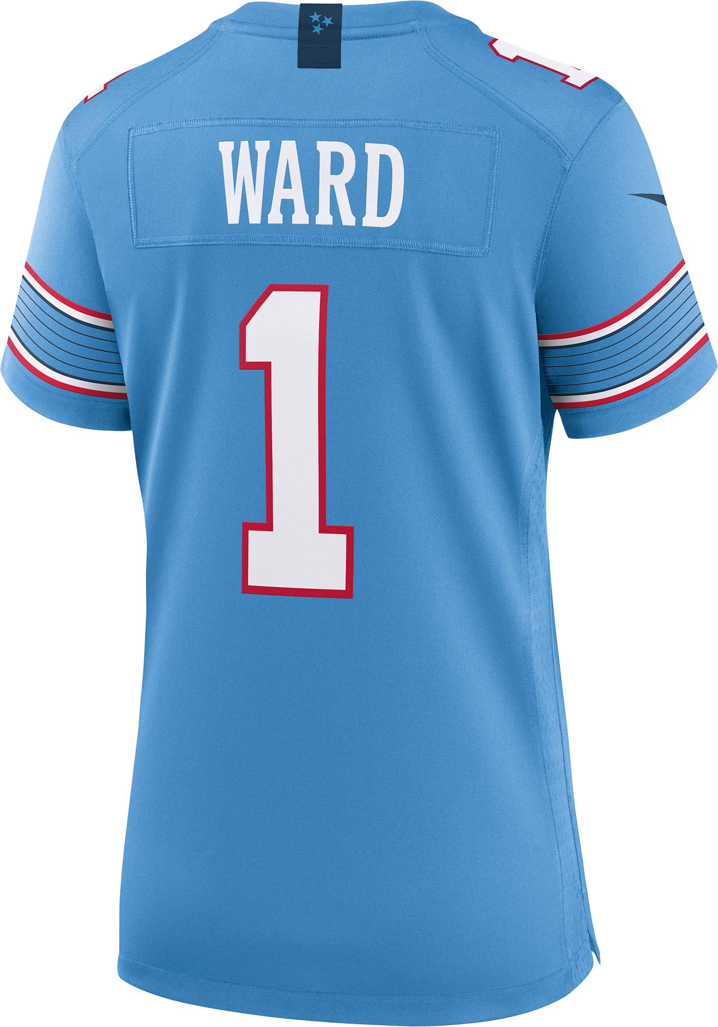 Nike Women's Tennessee Titans Cam Ward #1 Coast Blue Game Jersey product image