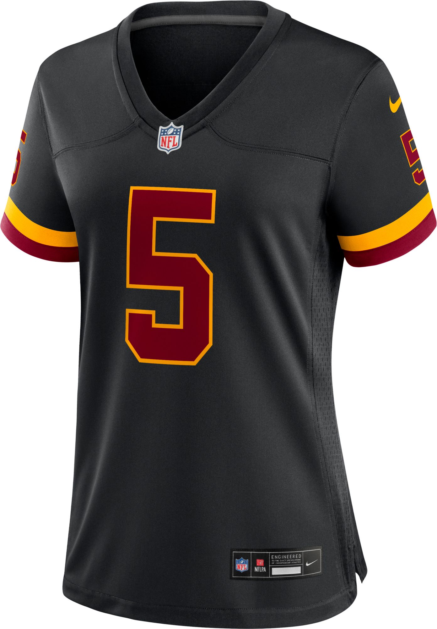 Nike Women's Washington Commanders Black Jayden Daniels #5 Alternate Game Jersey product image