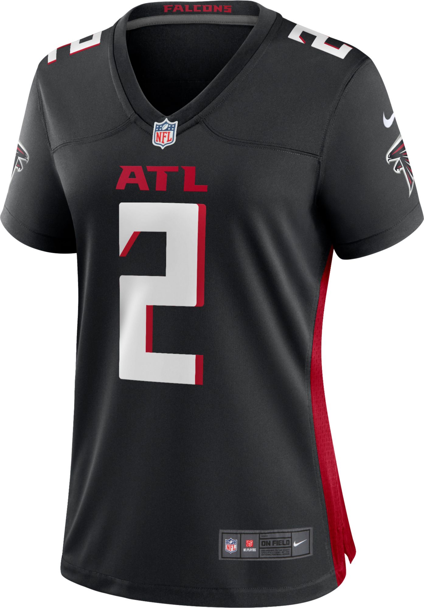 Nike Women's Atlanta Falcons Matt Ryan #2 Black Game Jersey product image