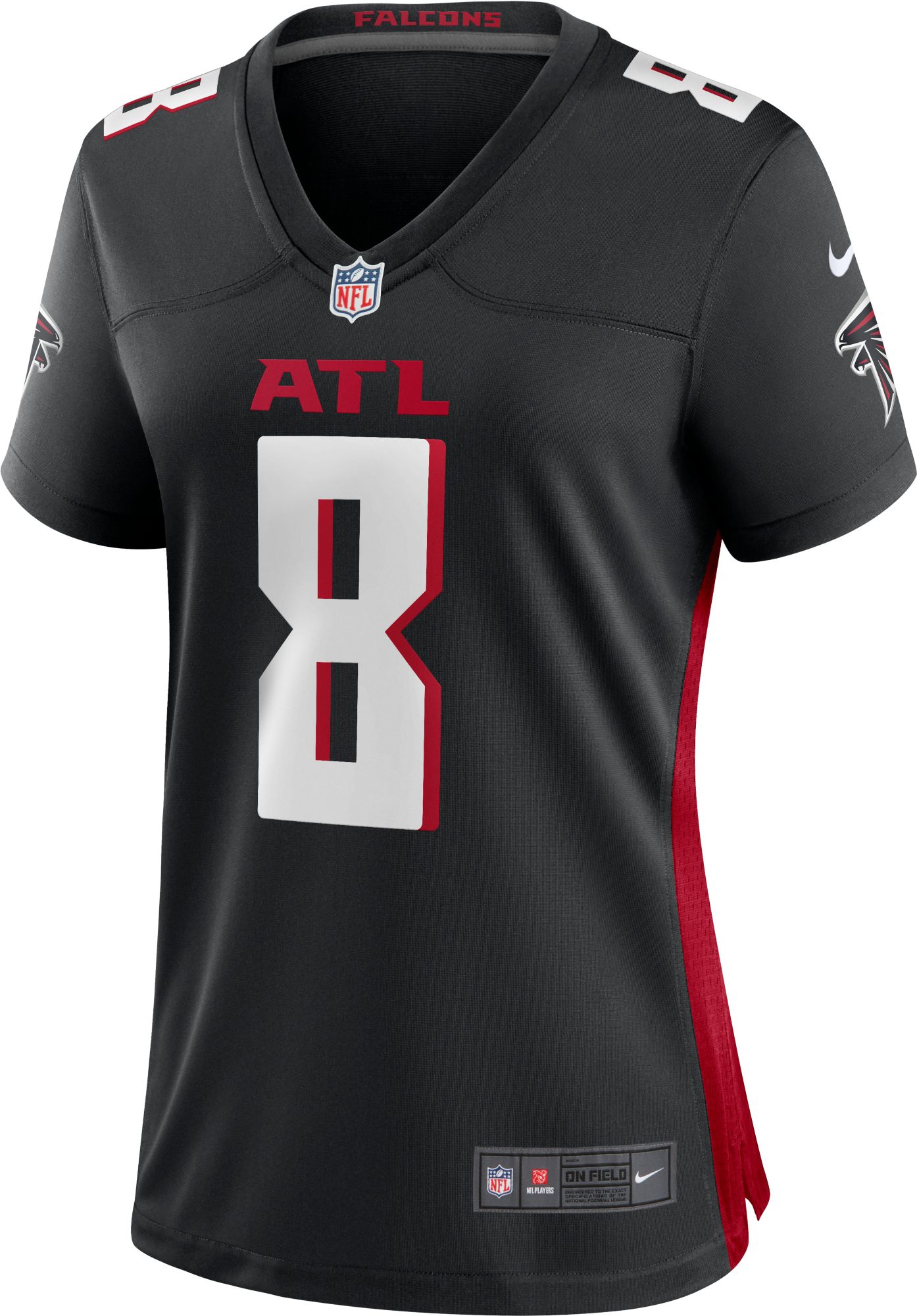 Nike Women's Atlanta Falcons Kyle Pitts #8 Black Game Jersey product image