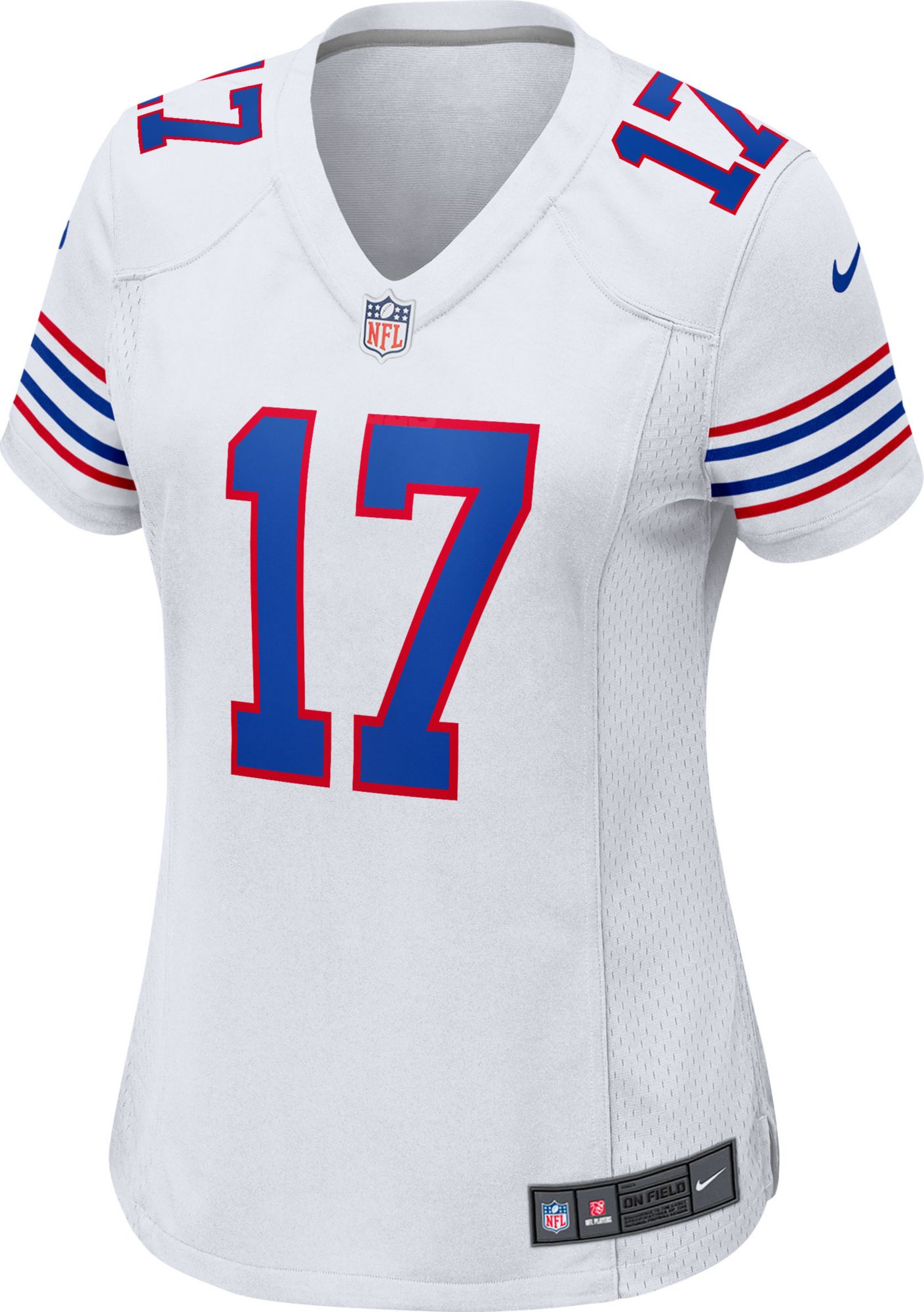 josh allen white bills jersey