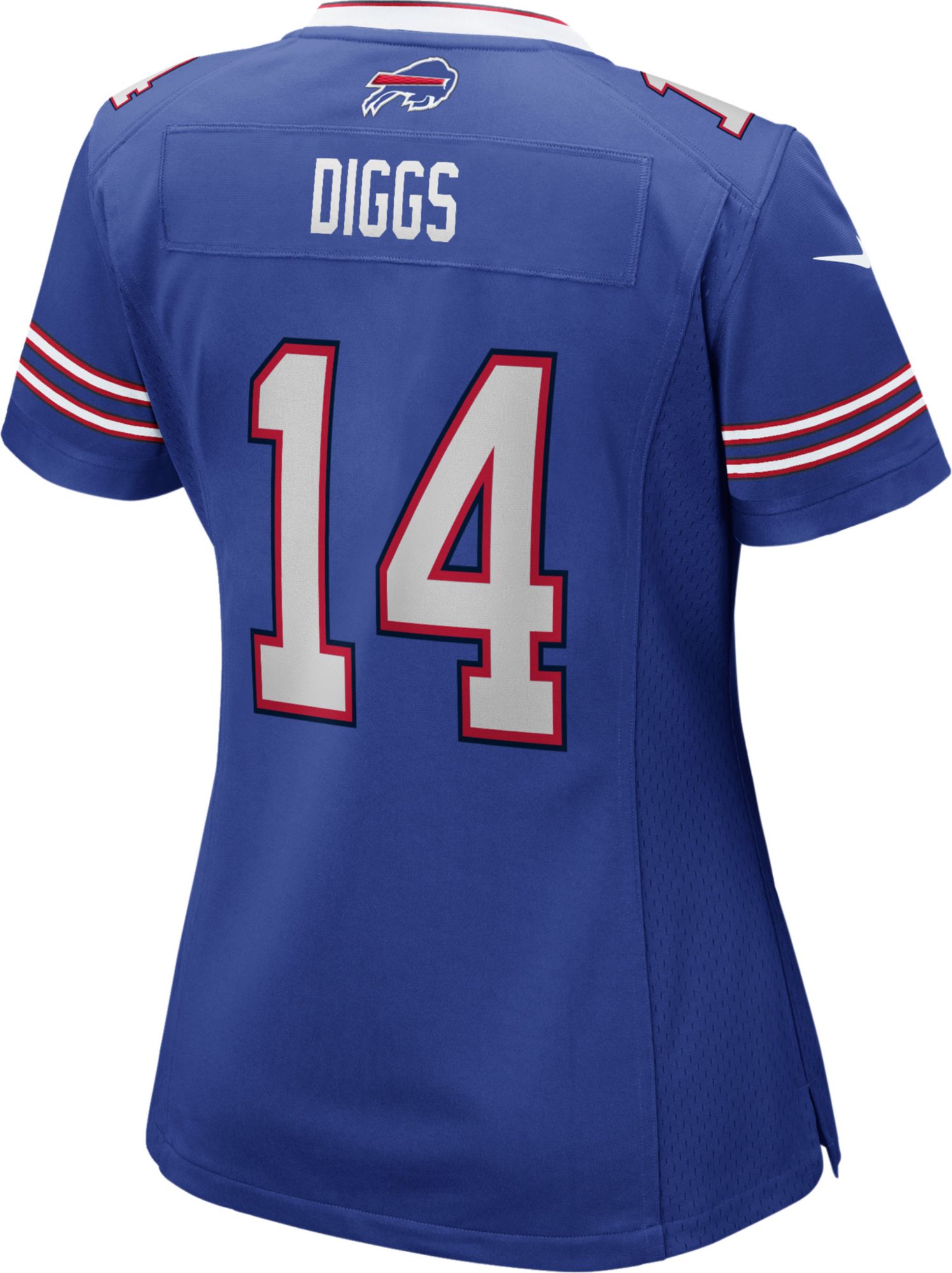 Nike Buffalo Bills No14 Stefon Diggs White/Pink Women's Stitched NFL Limited Rush Fashion Jersey