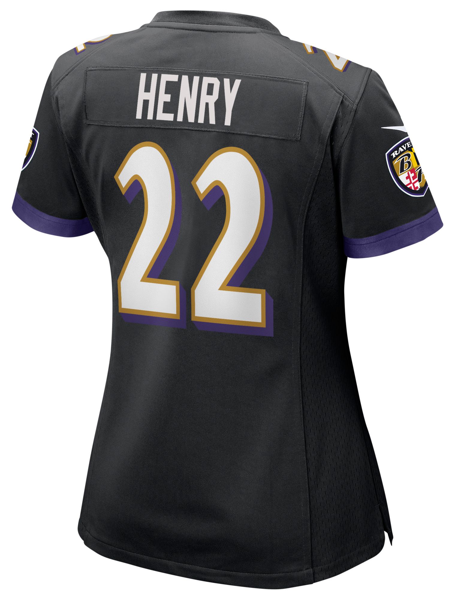Nike Women's Baltimore Ravens Black Derrick Henry #22 Alternate Game Jersey product image
