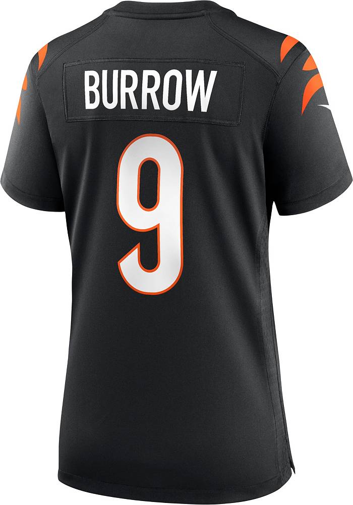 Nike Women's Cincinnati Bengals Joe Burrow #9 Black Game Jersey