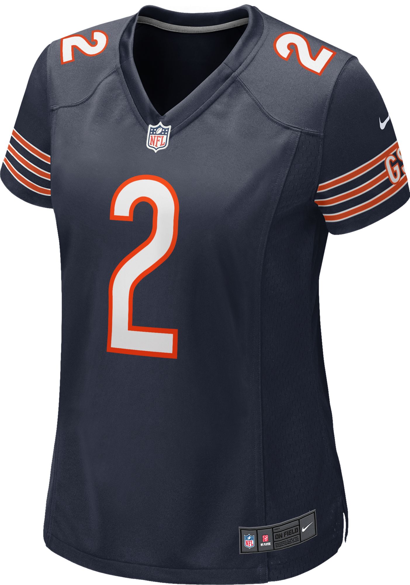 Nike Women's Chicago Bears D.J. Moore #2 Navy Game Jersey product image