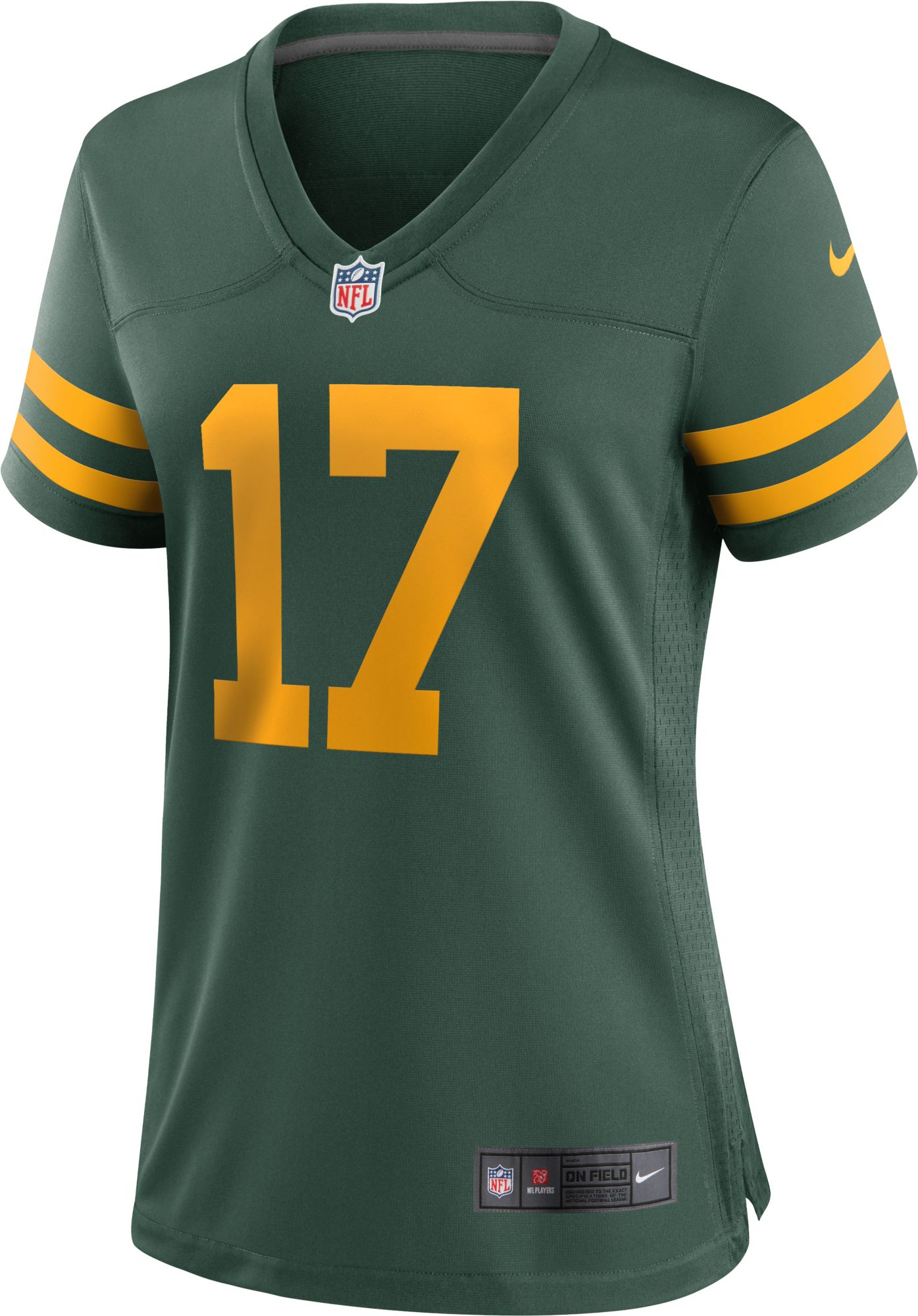 Nike Women's Green Bay Packers Davante Adams #17 Alternate Game Green Jersey product image
