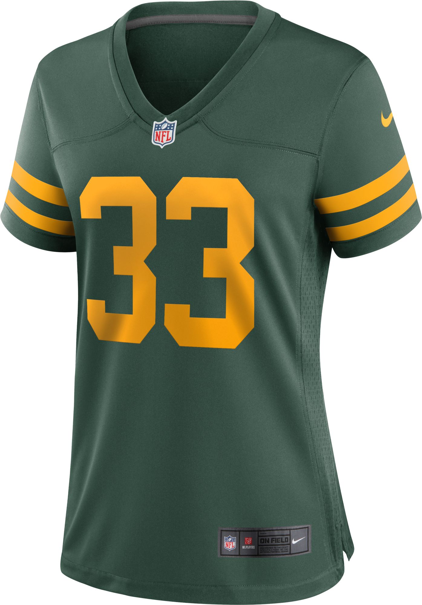 Nike Green Bay Packers No33 Aaron Jones Camo Men's Stitched NFL Limited Rush Realtree Jersey