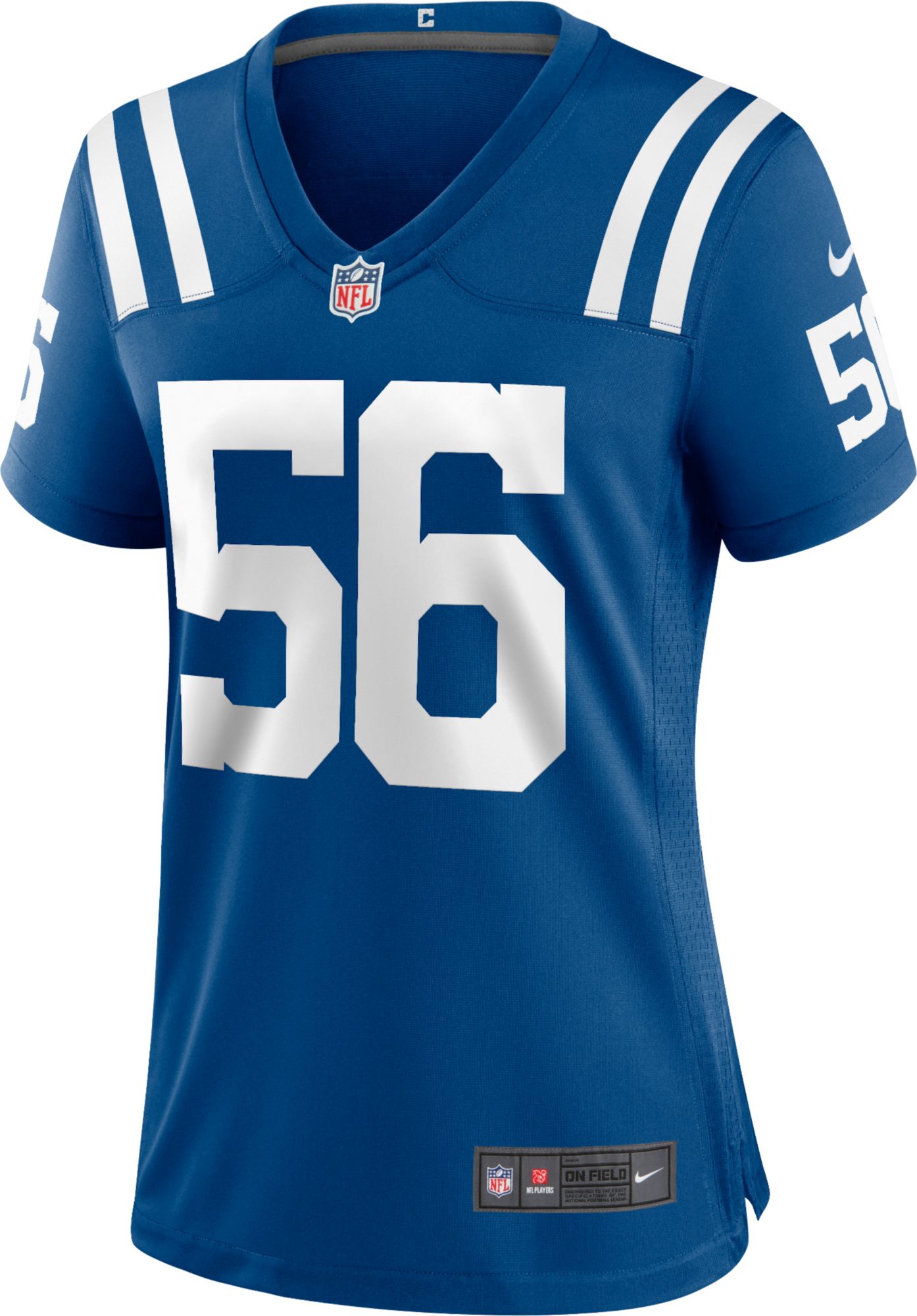 Nike Women's Indianapolis Colts Quenton Nelson #56 Blue Game Jersey product image