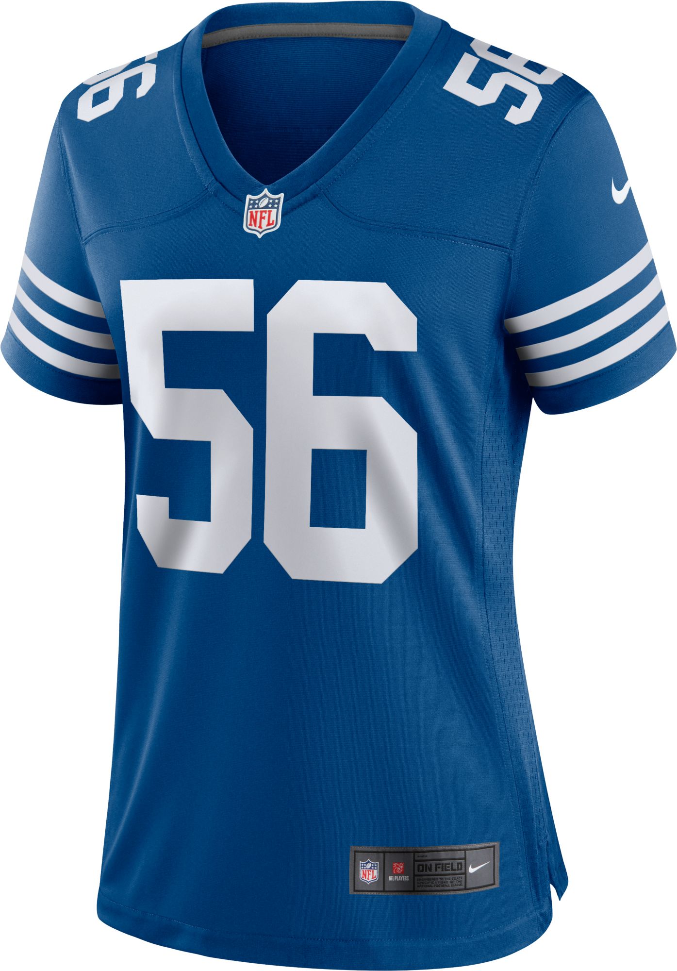 Nike Women's Indianapolis Colts Quenton Nelson #56 Alternate Blue Game Jersey product image