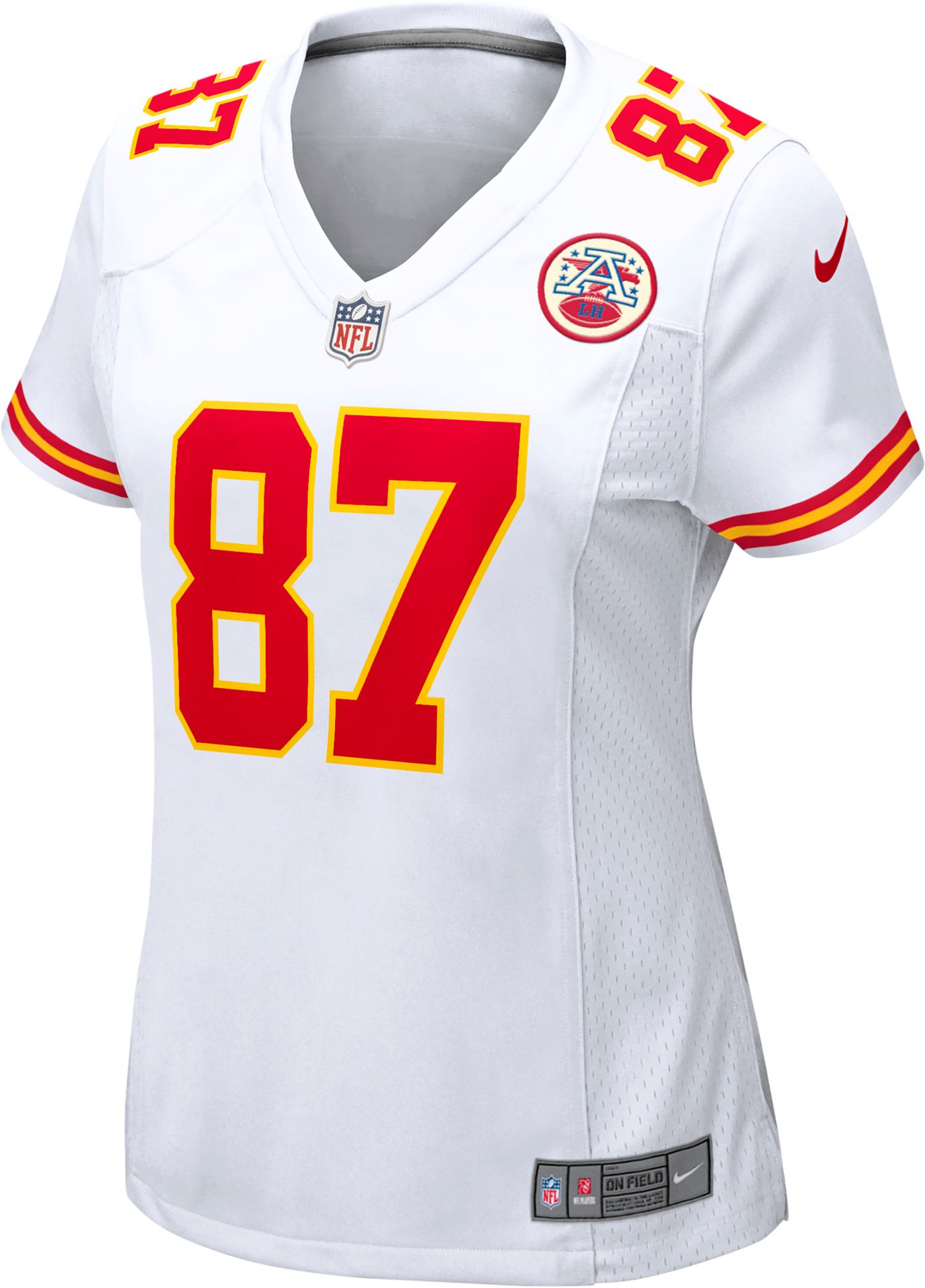 Travis kelce white jersey top