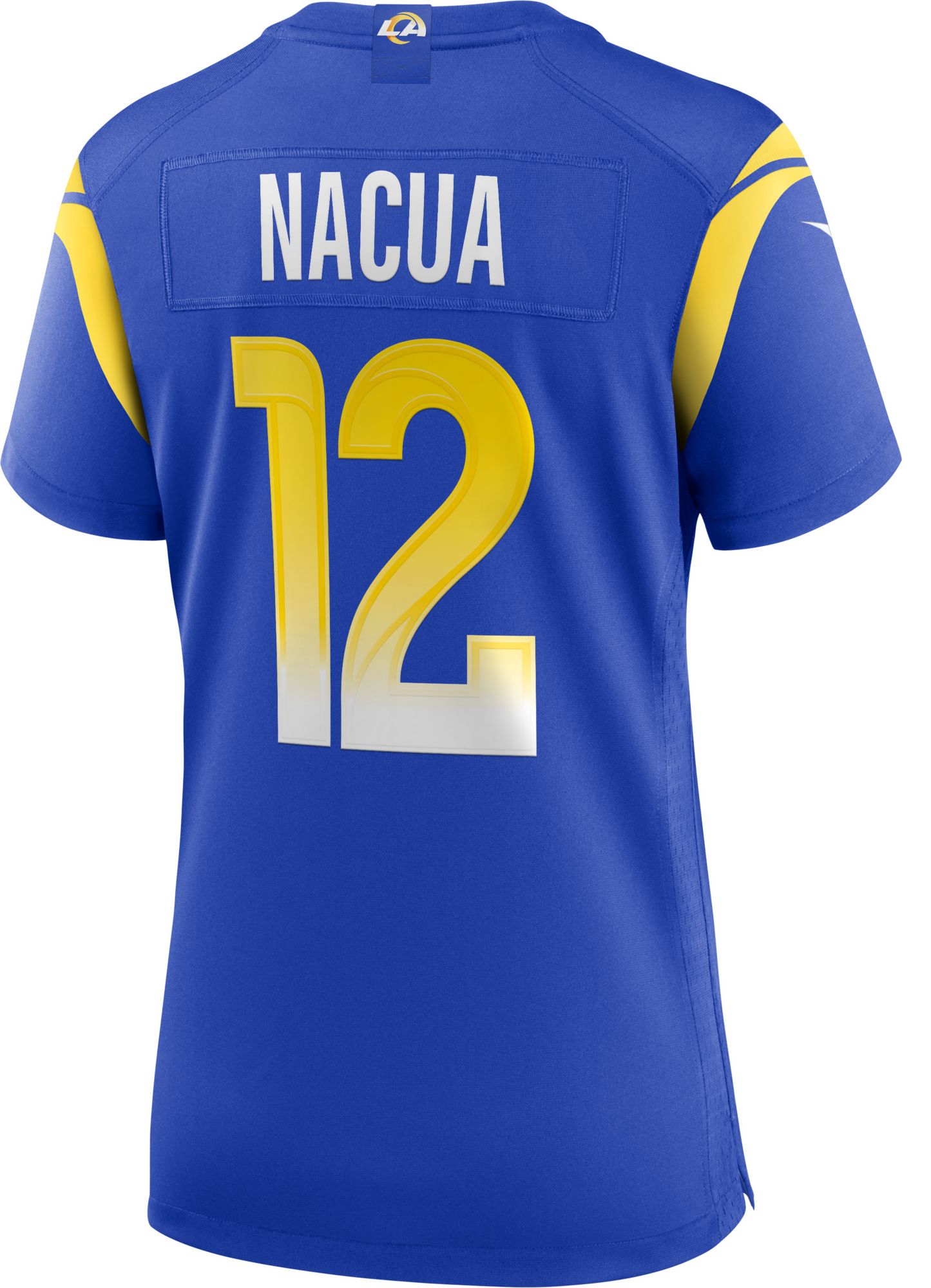 Nike Women's Los Angeles Rams Puka Nacua #12 Hyper Royal Game Jersey product image