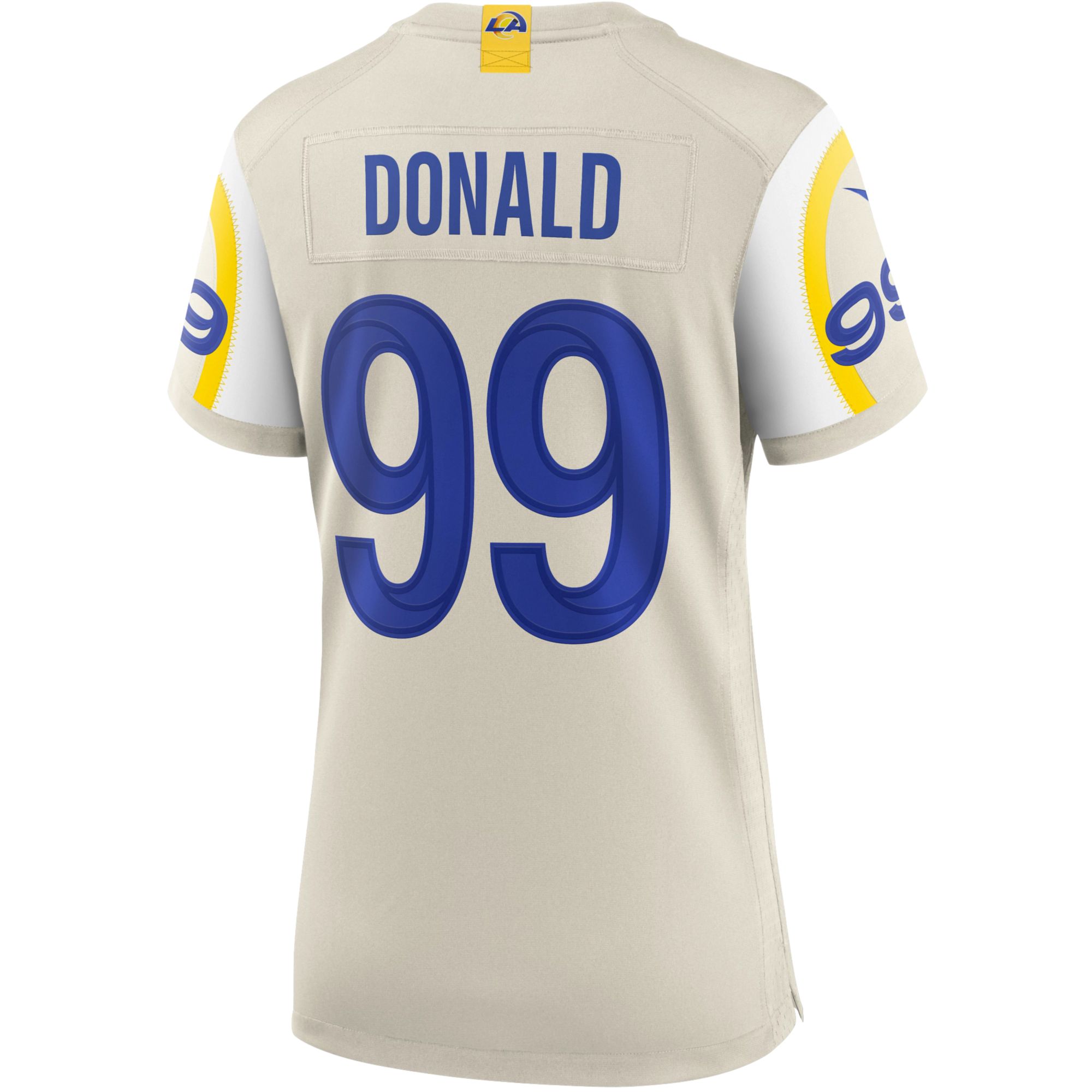 Nike Women's Los Angeles Rams Aaron Donald #99 White Game Jersey