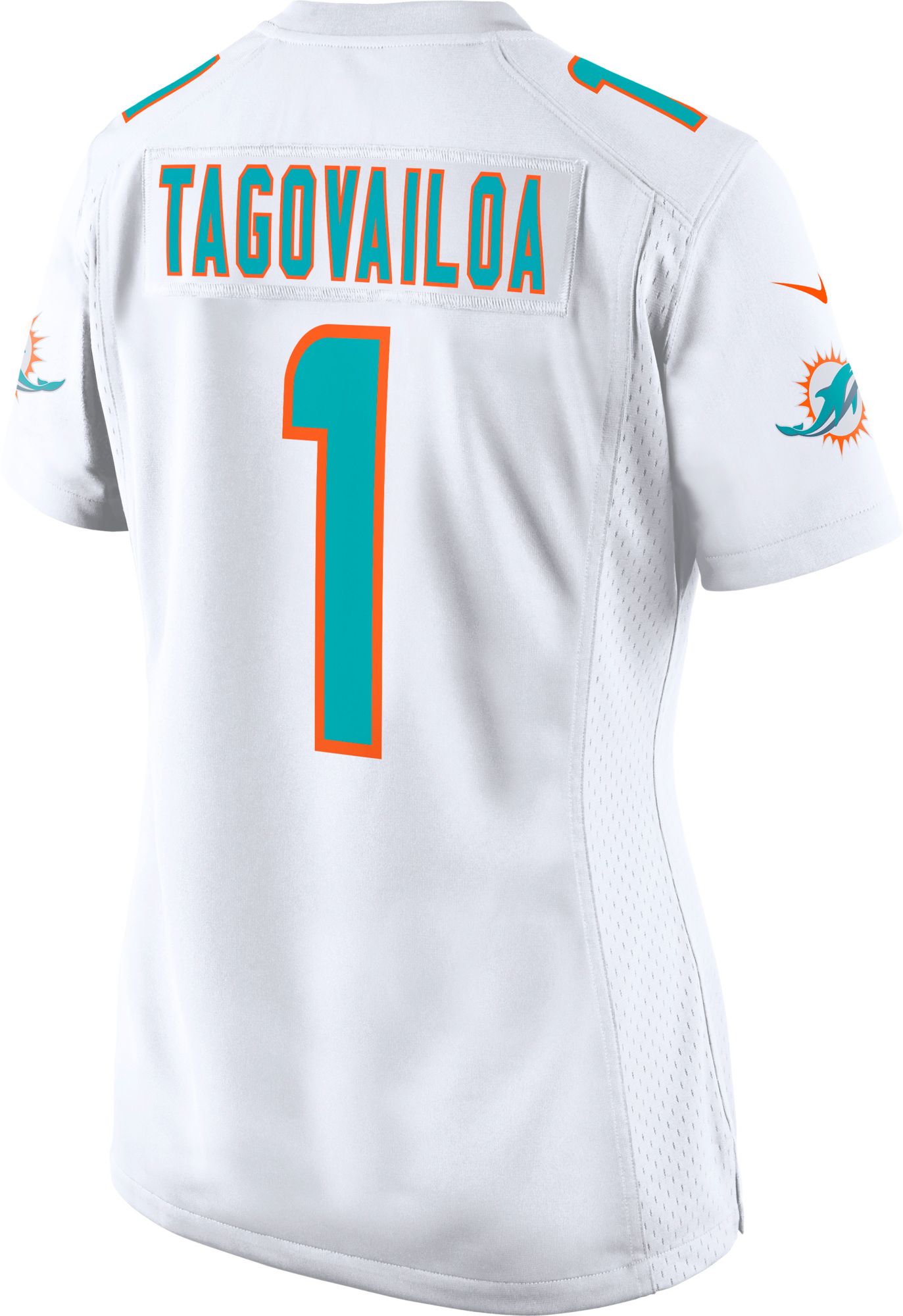 Nike Women's Miami Dolphins Tua Tagovailoa #1 White Game Jersey product image
