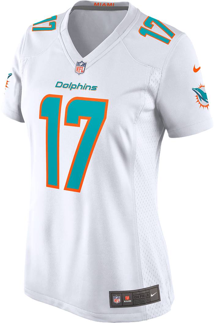 Nike / Women's Miami Dolphins Jaylen Waddle #17 White Game Jersey